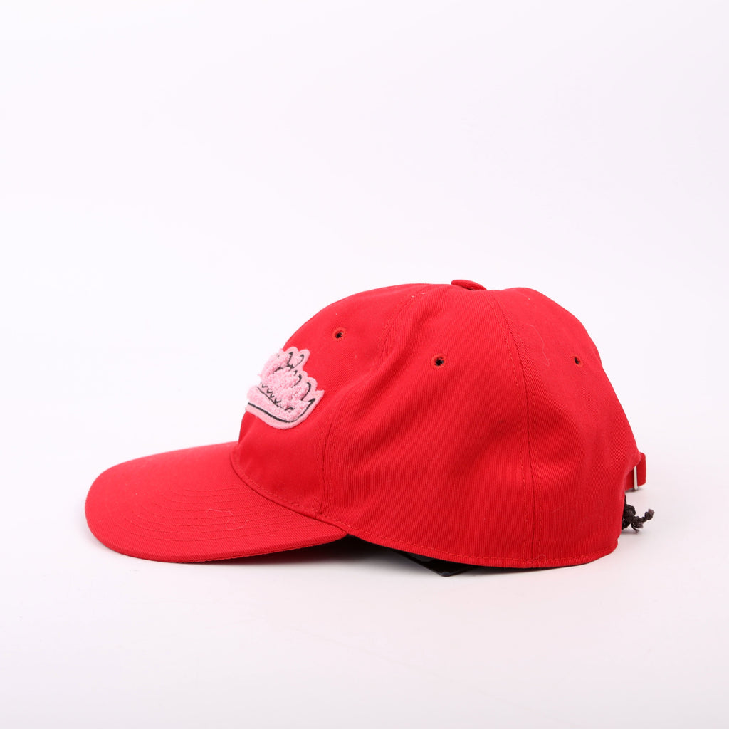 Logo Embroidered Shearling Hat Size 58