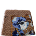 Panshie Flower Fringe Shawl Wool Scarf