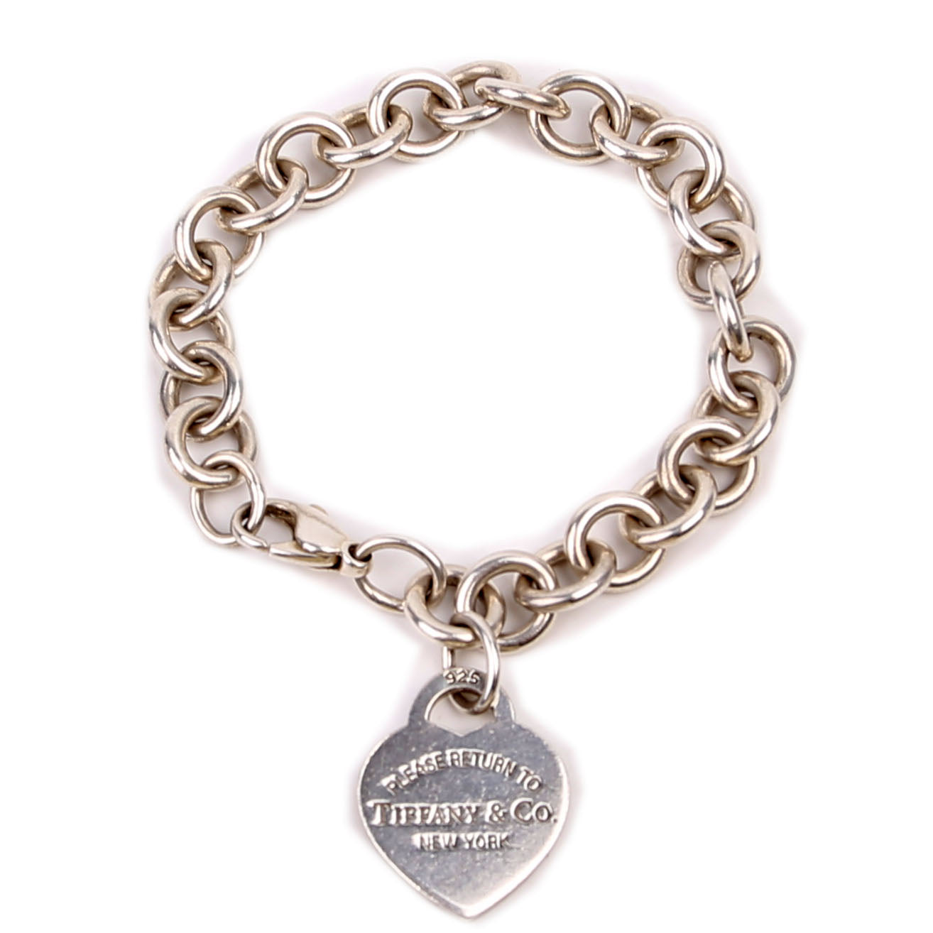 Please Return Multi Heart Bracelet 925