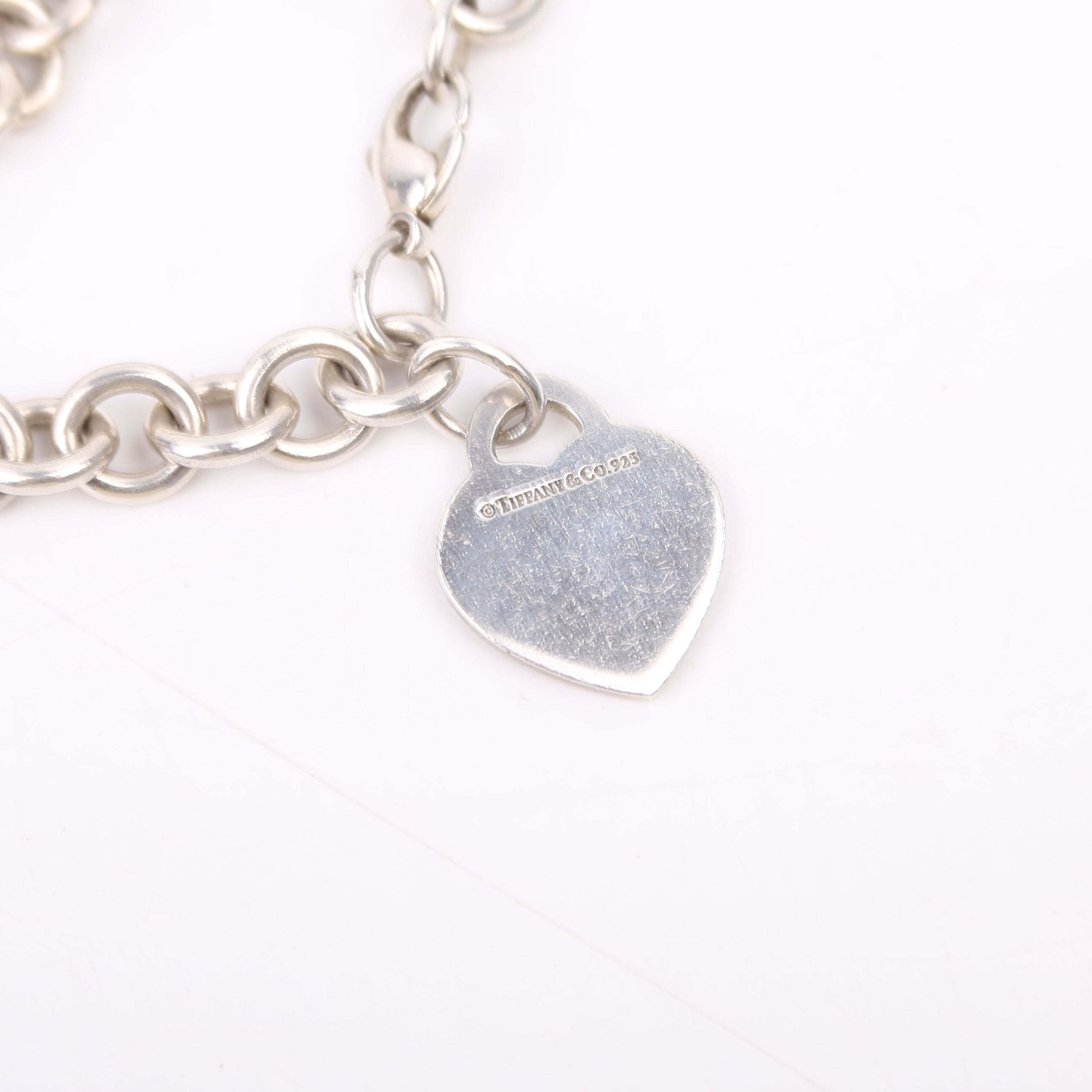 Please Return Multi Heart Bracelet 925