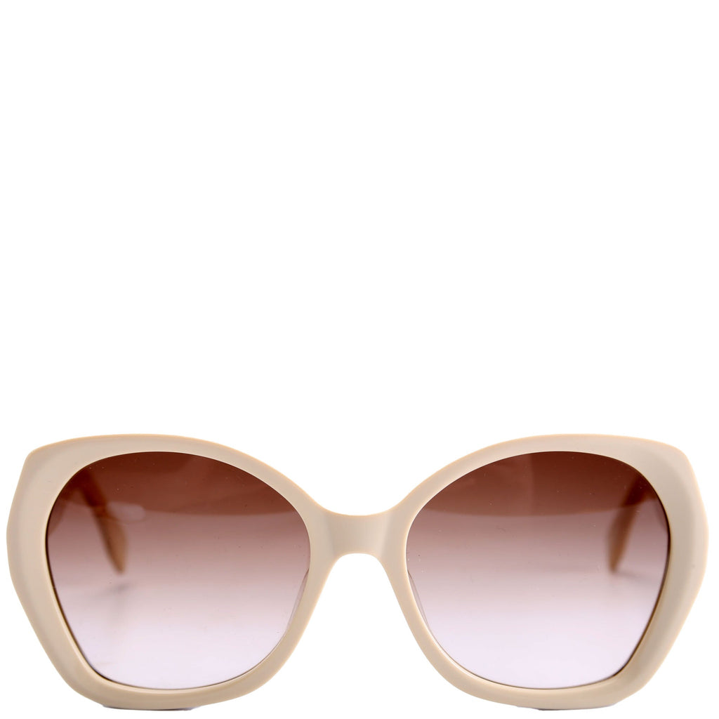 FE40112I Oversized Butterfly Acetate Beige