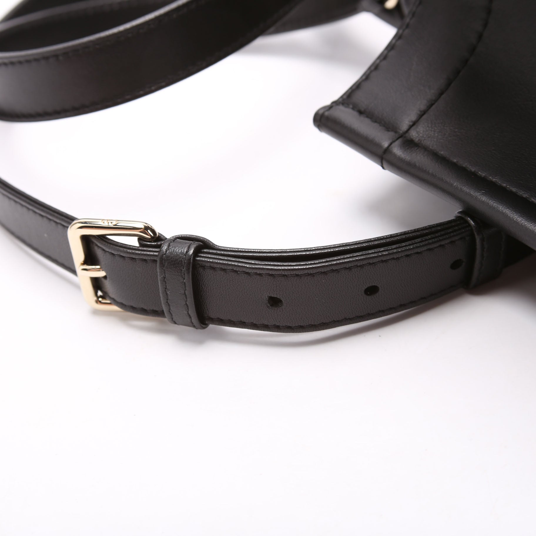 Book Tote Small Lambskin Cannage Black