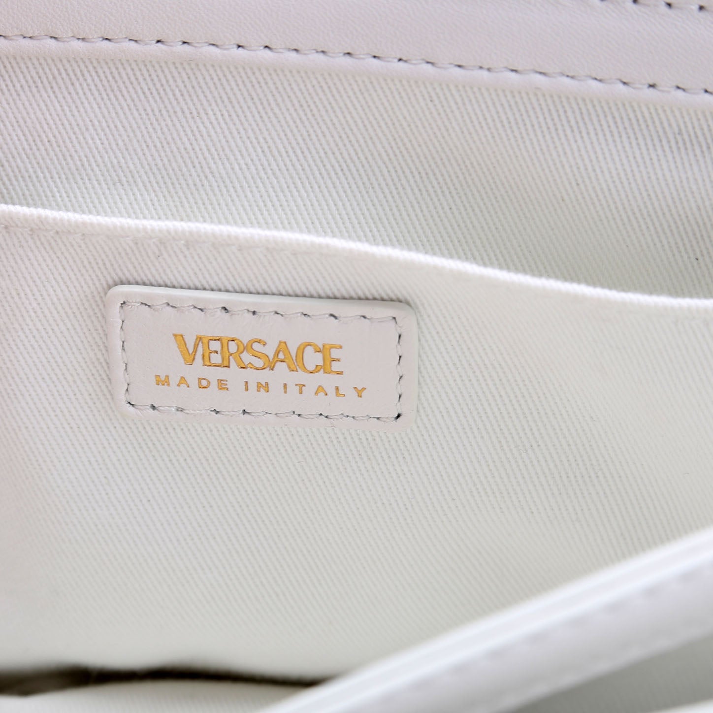 Kleio Quilted Shoulder Bag White