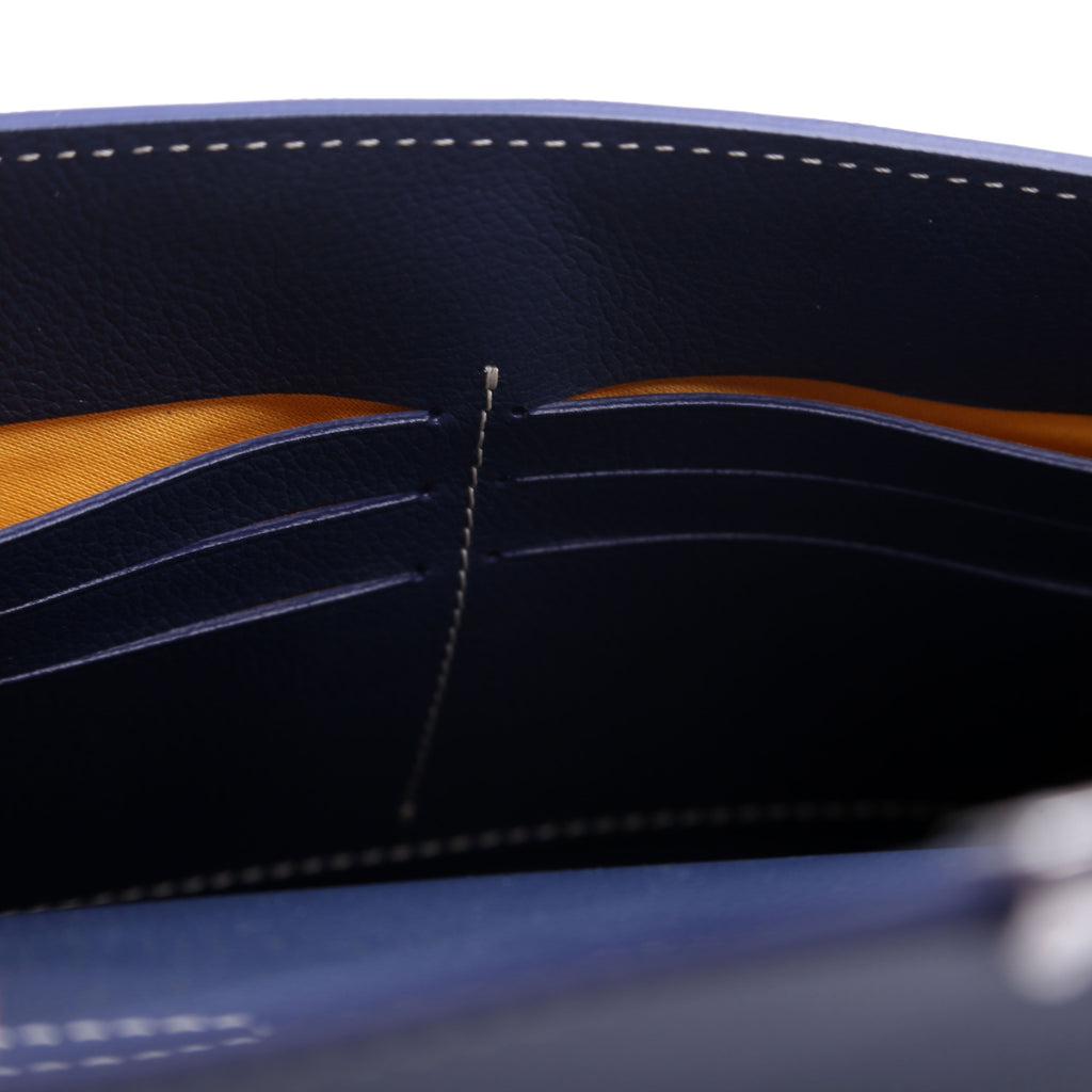 Chypre Pouch Wallet With Strap Navy