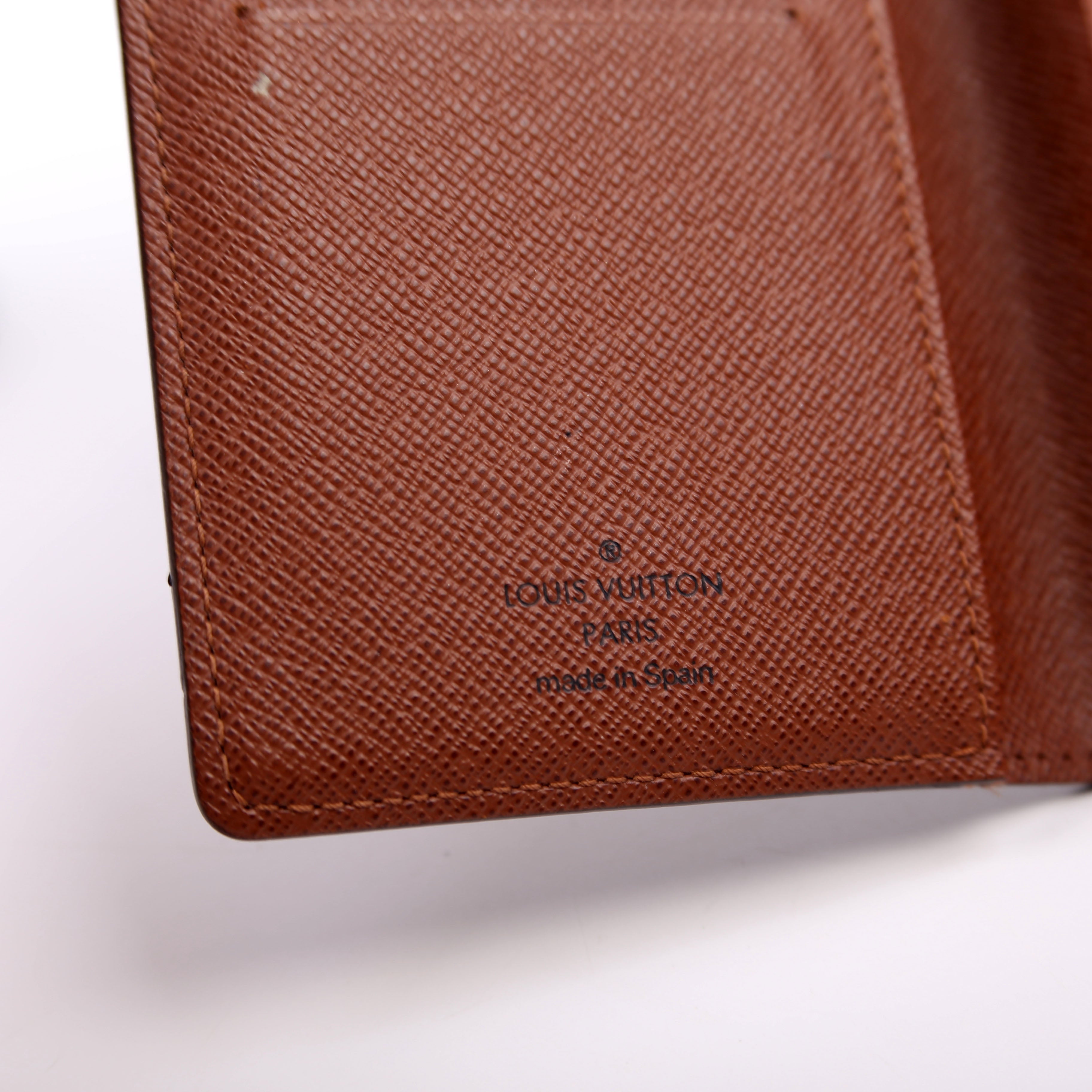 Pocket Agenda Cover Monogram