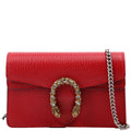 476432 Dionysus Leather Super Mini Red
