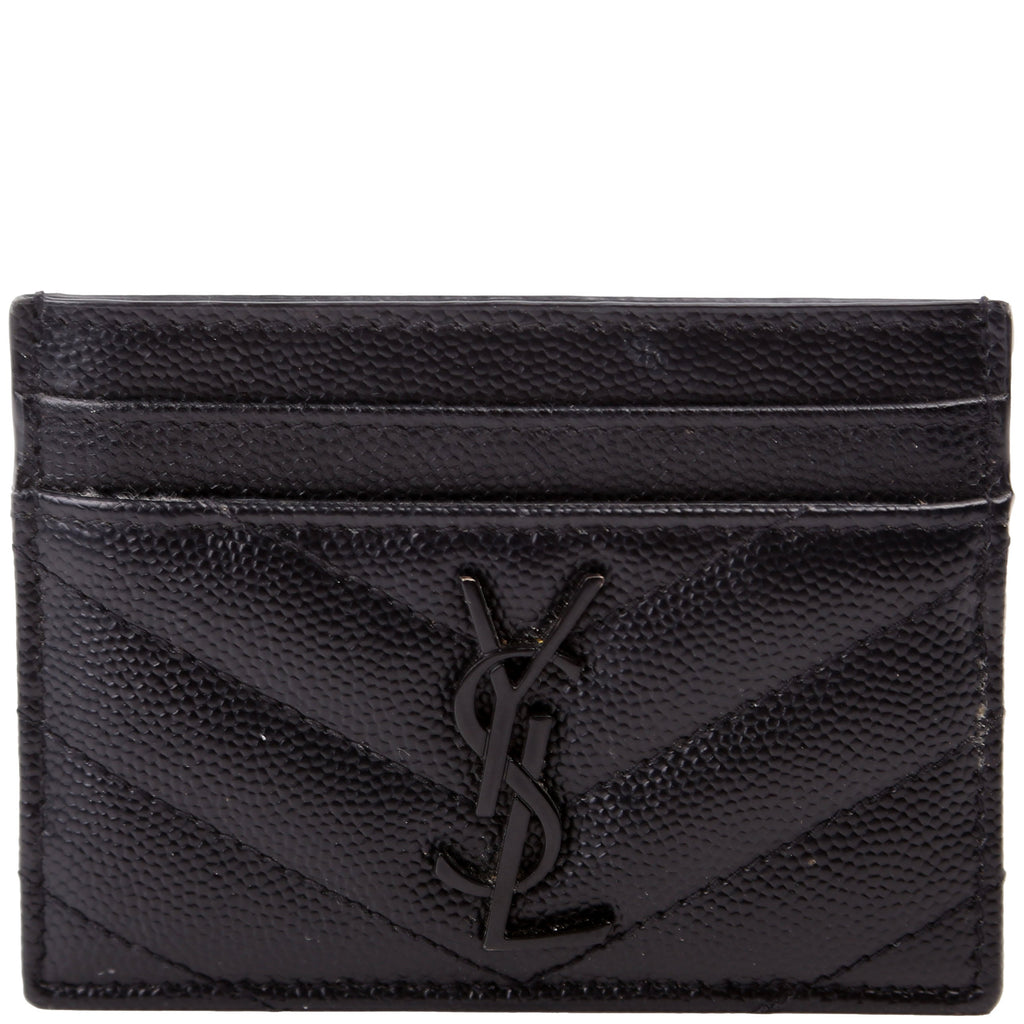 Grain De Poudre Card Holder Black