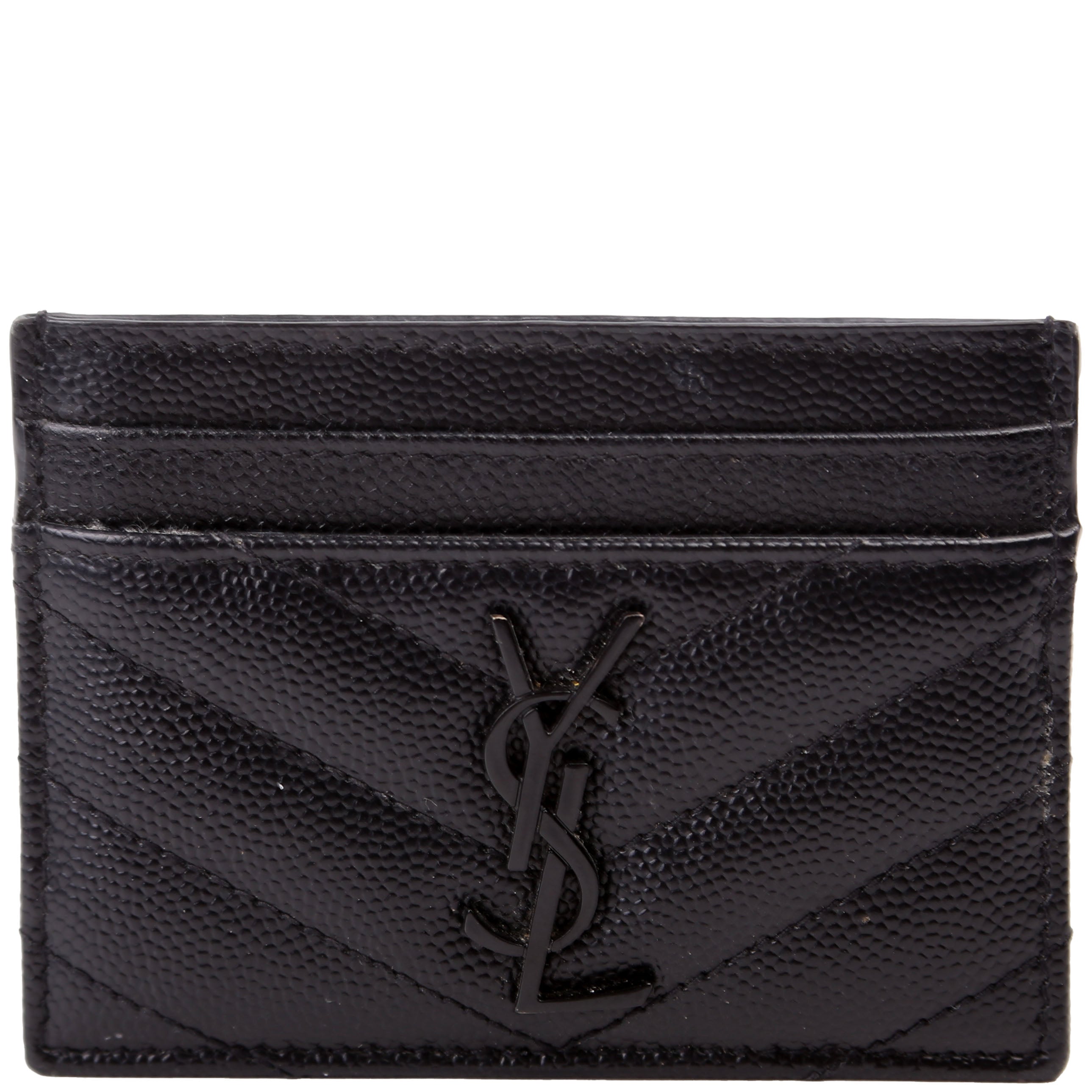 Grain De Poudre Card Holder Black