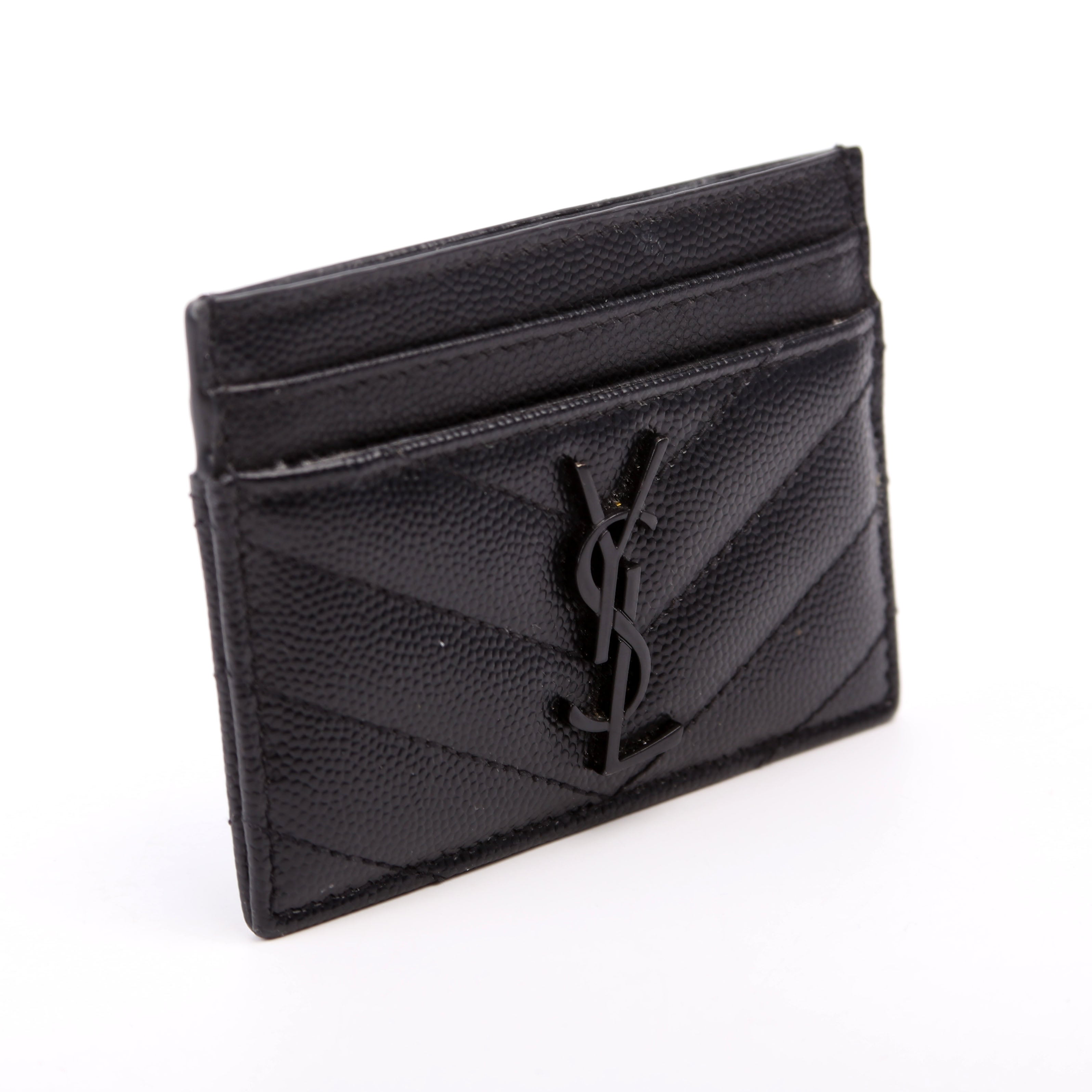 Grain De Poudre Card Holder Black