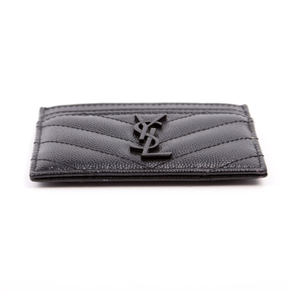 Grain De Poudre Card Holder Black