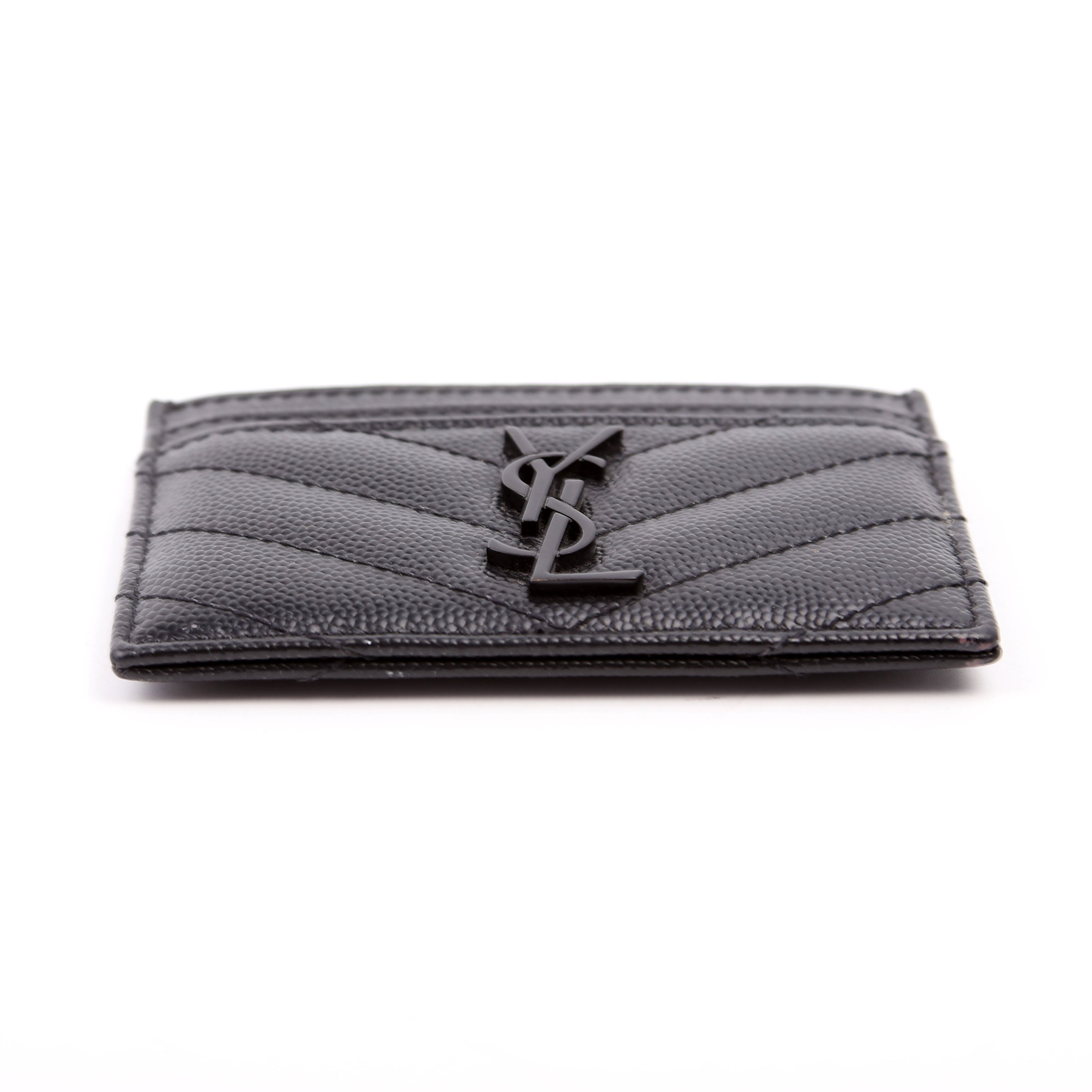 Grain De Poudre Card Holder Black