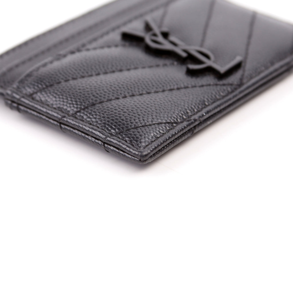 Grain De Poudre Card Holder Black
