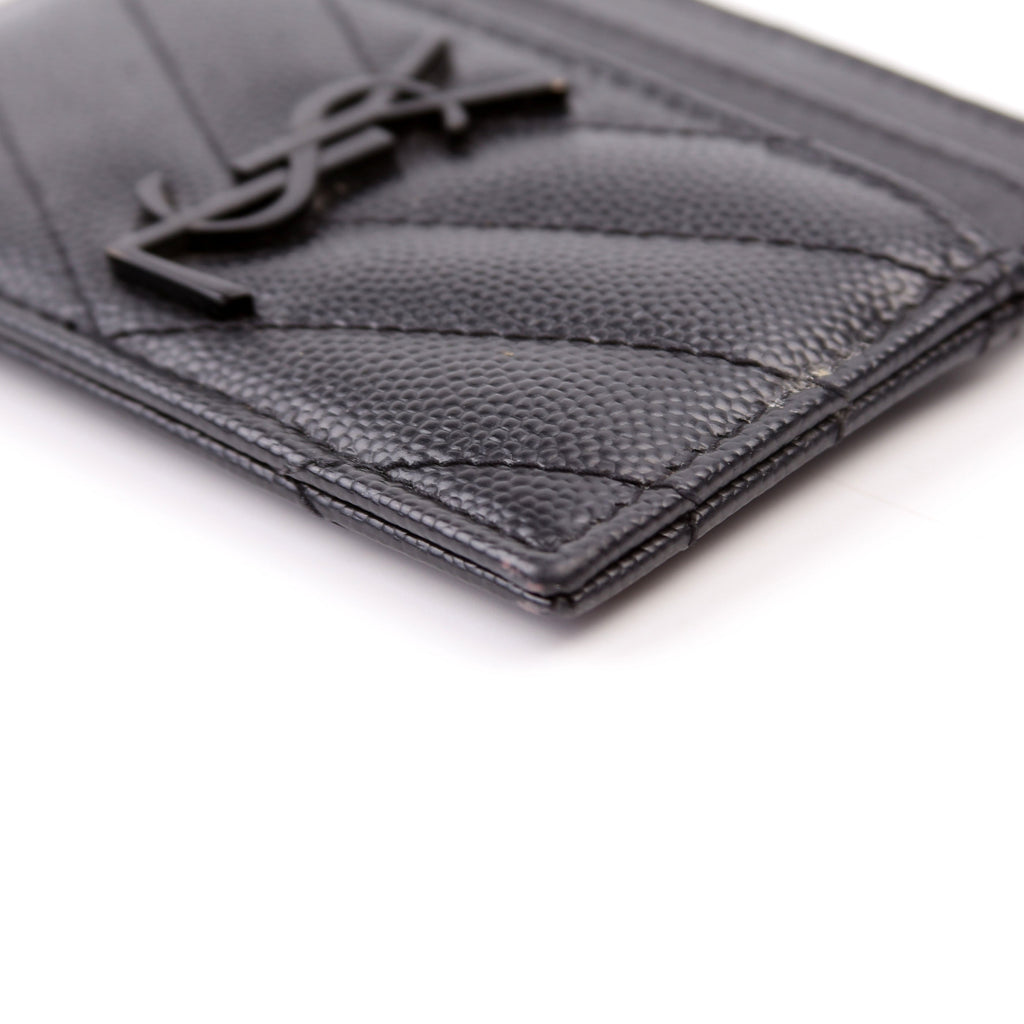 Grain De Poudre Card Holder Black