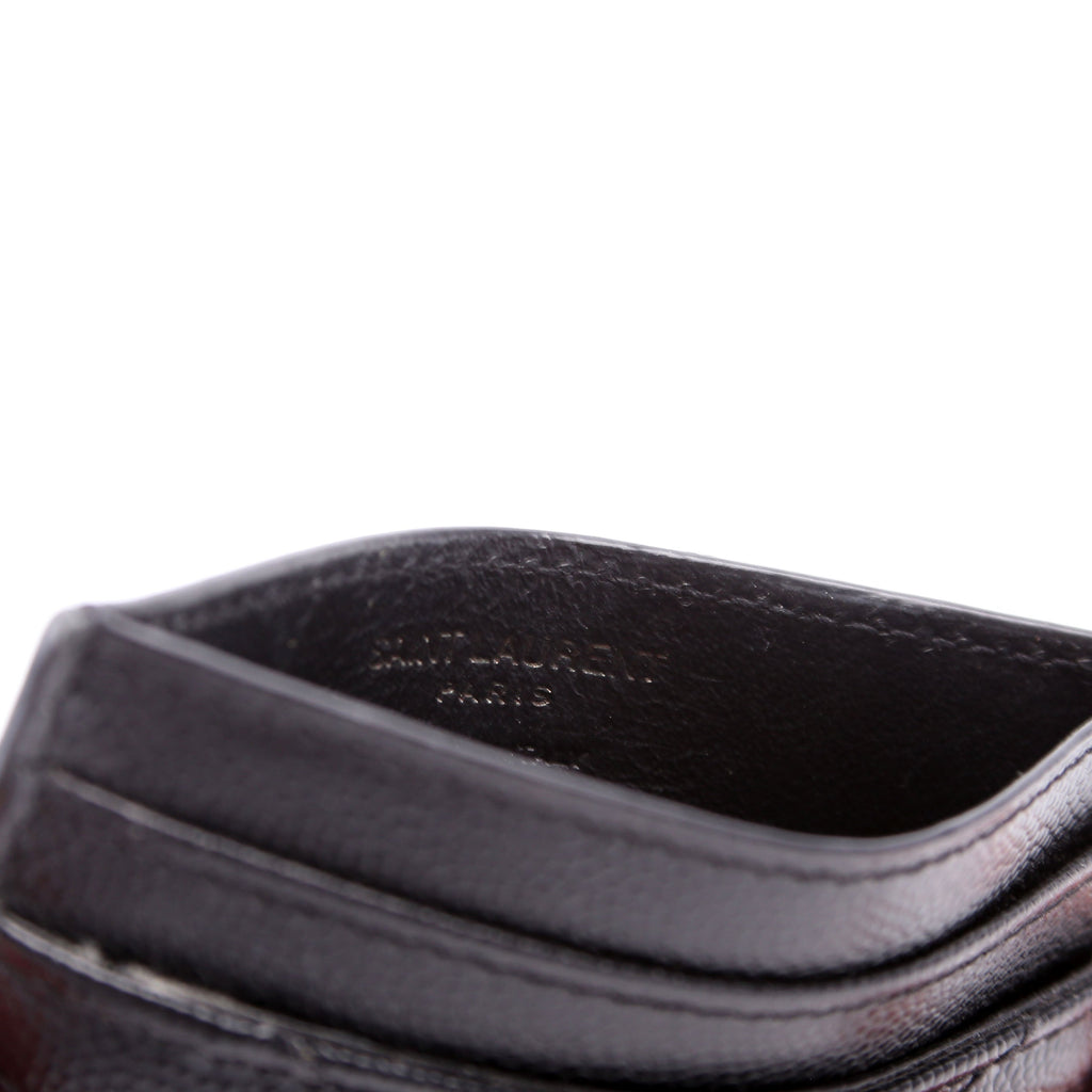 Grain De Poudre Card Holder Black