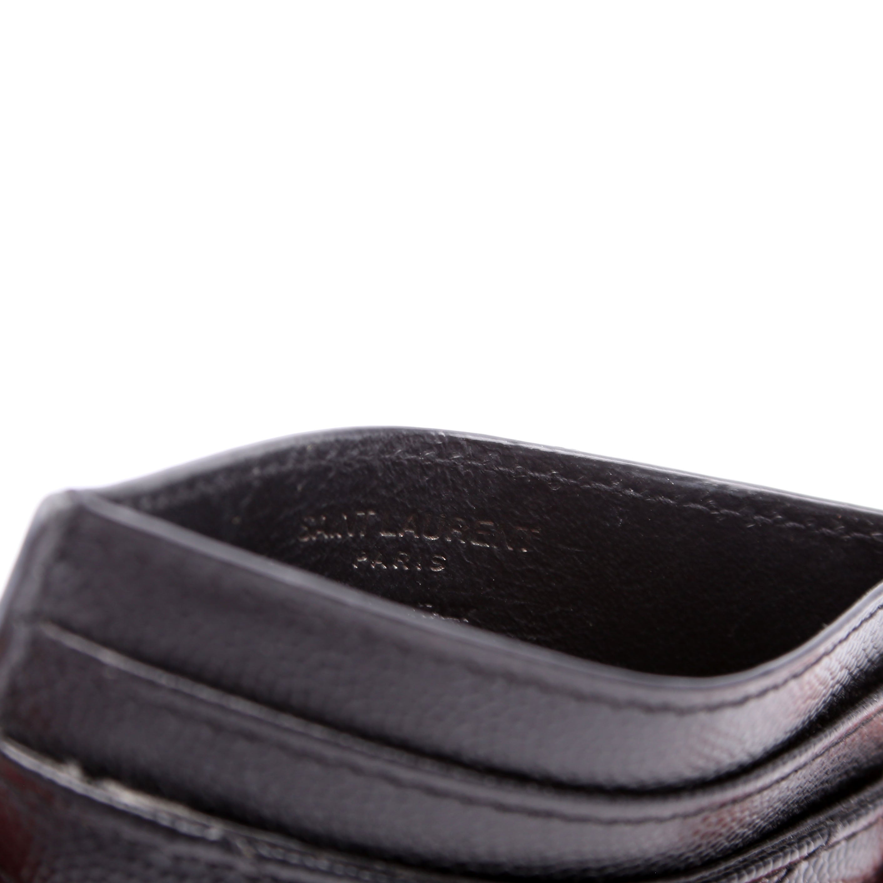 Grain De Poudre Card Holder Black