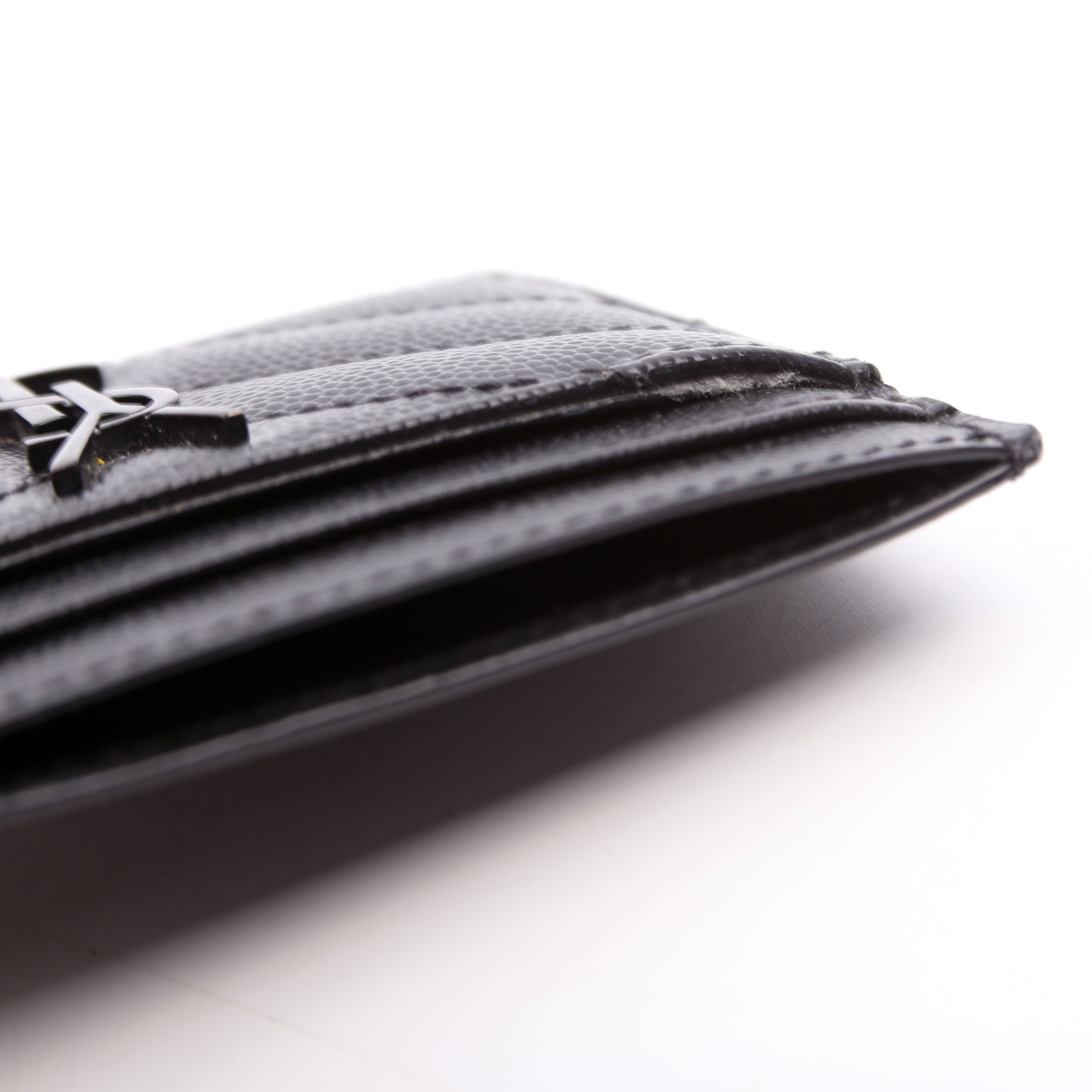 Grain De Poudre Card Holder Black
