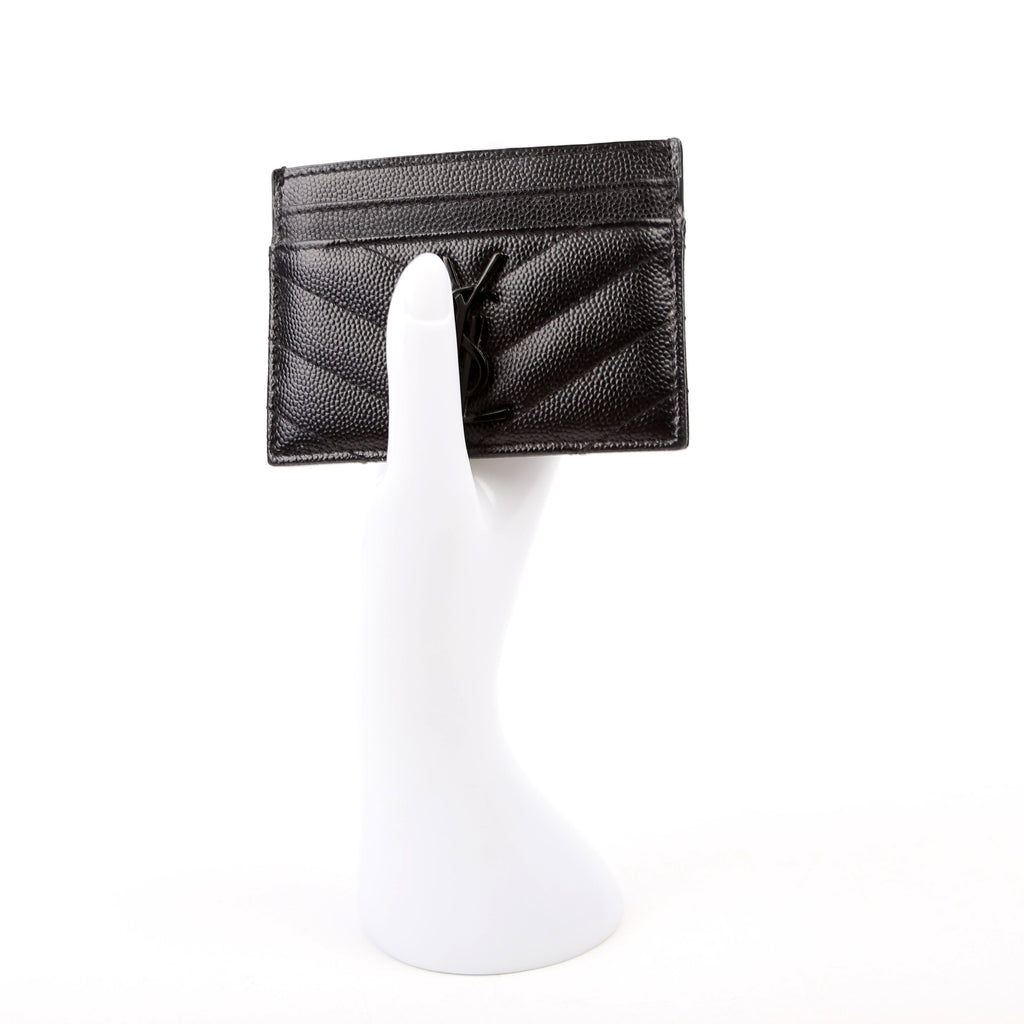 Grain De Poudre Card Holder Black