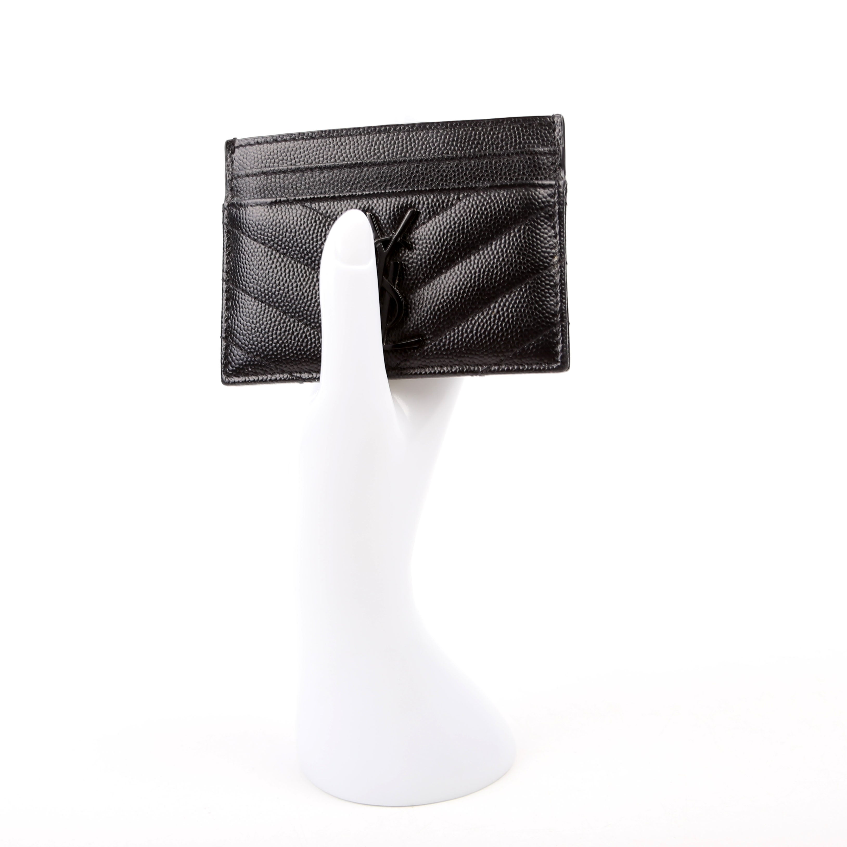Grain De Poudre Card Holder Black