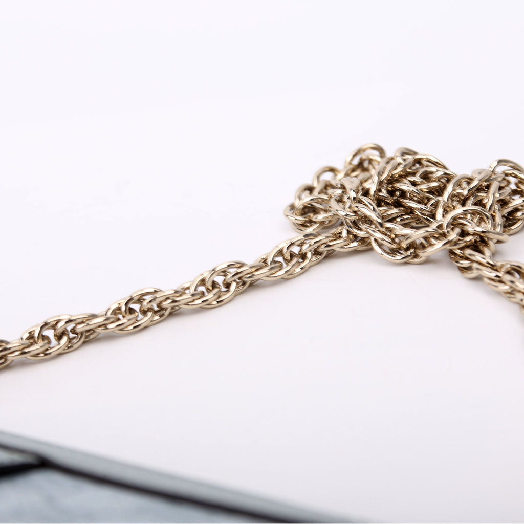 Gucci 503877 GG Supreme Ophidia Small Chain Blue