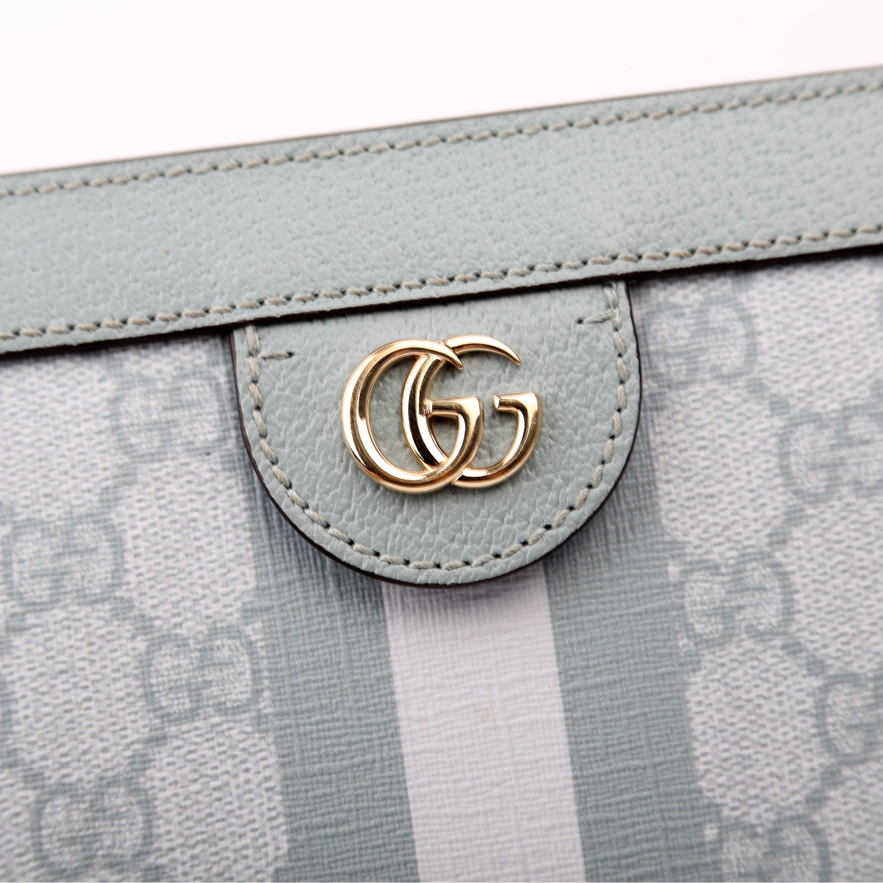 Gucci 503877 GG Supreme Ophidia Small Chain Blue