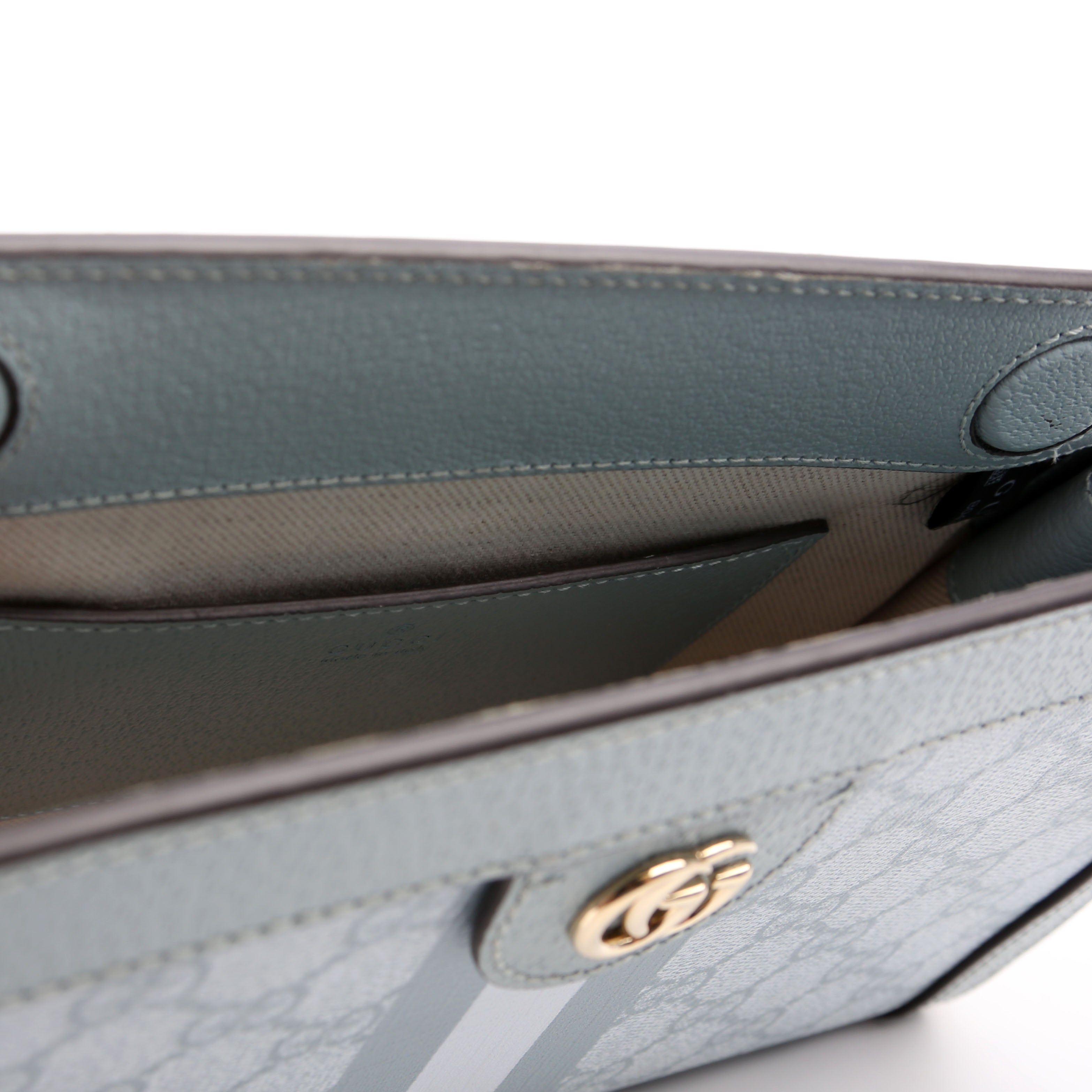Gucci 503877 GG Supreme Ophidia Small Chain Blue