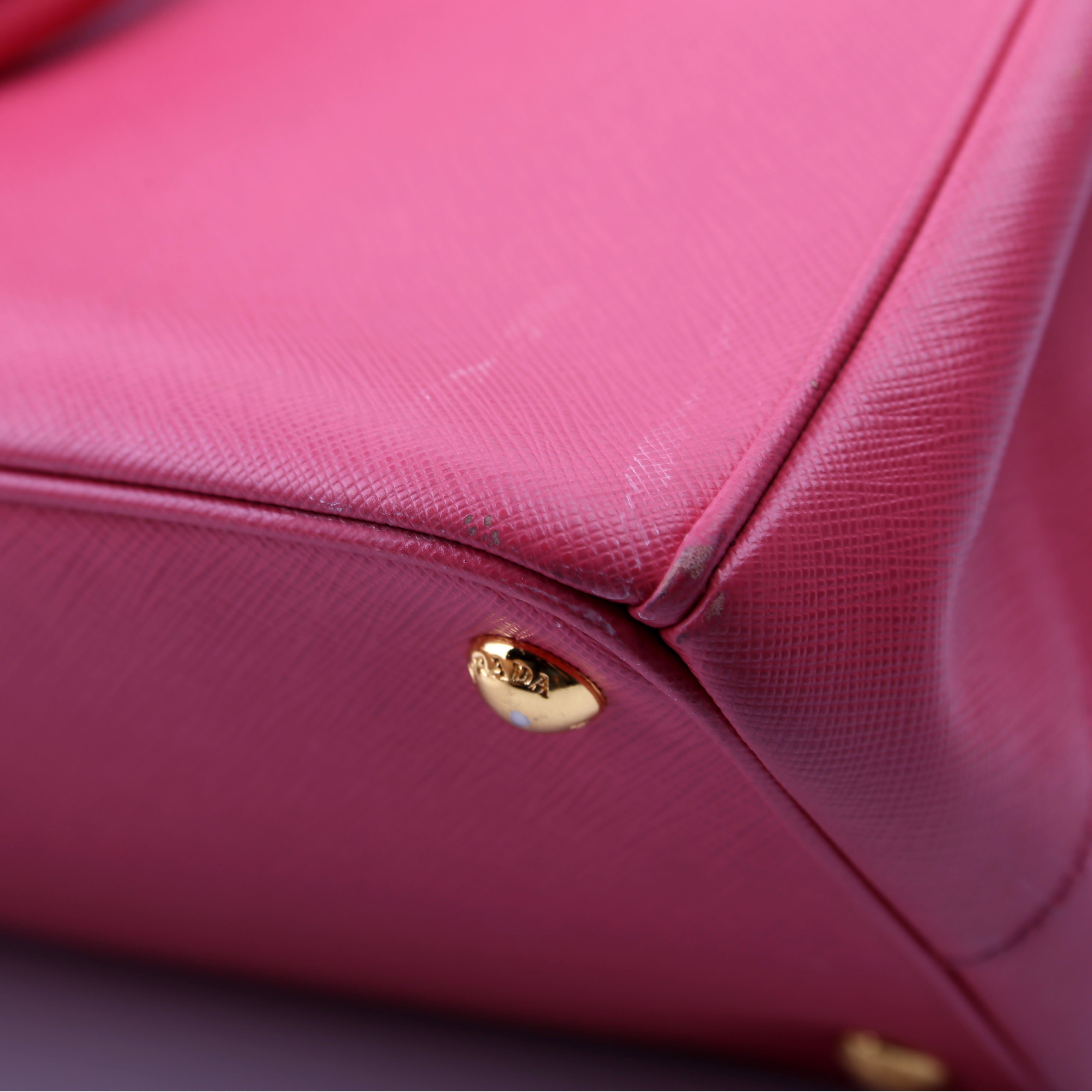 Saffiano Galleria Medium Pink