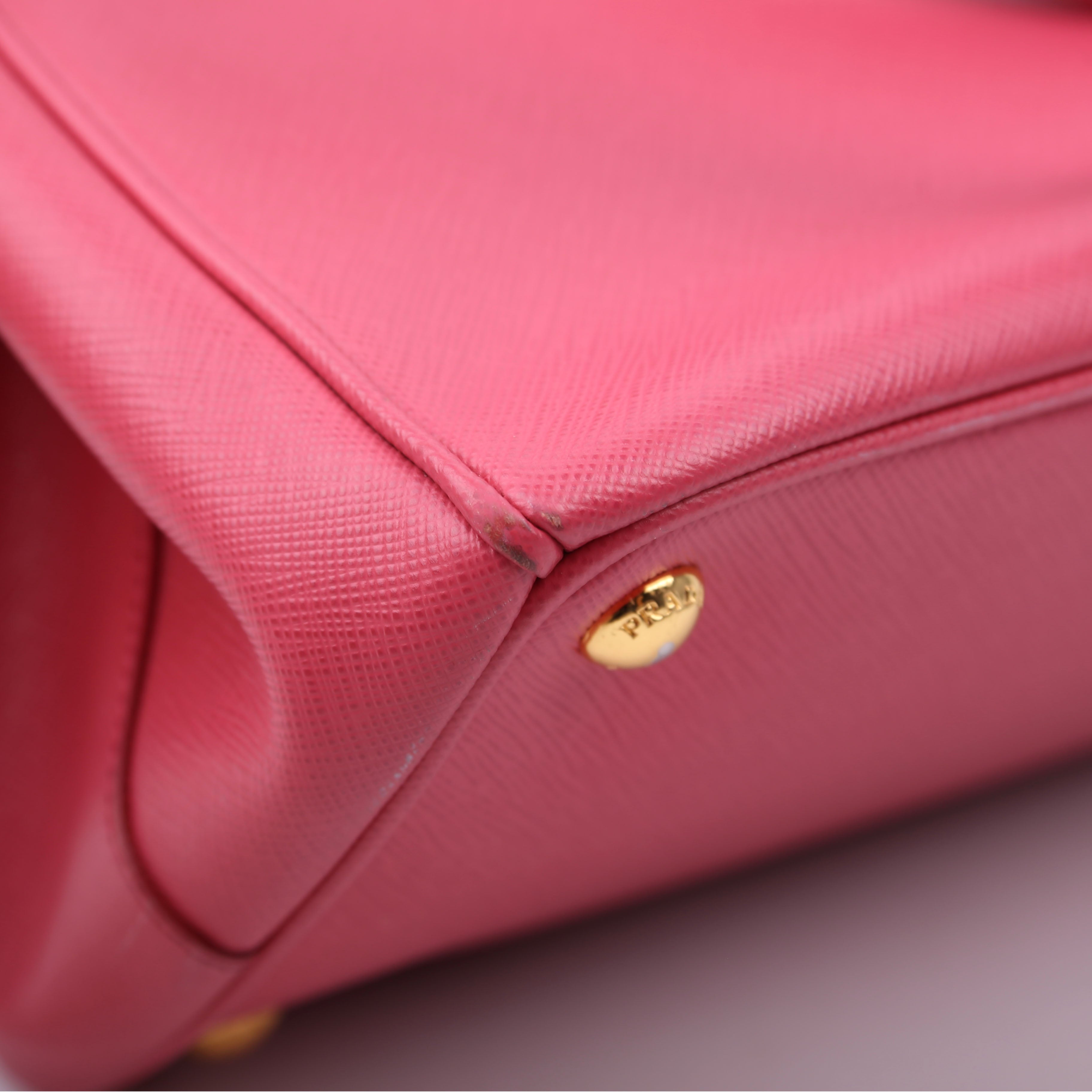 Saffiano Galleria Medium Pink