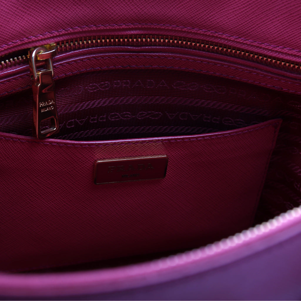 Saffiano Galleria Medium Pink