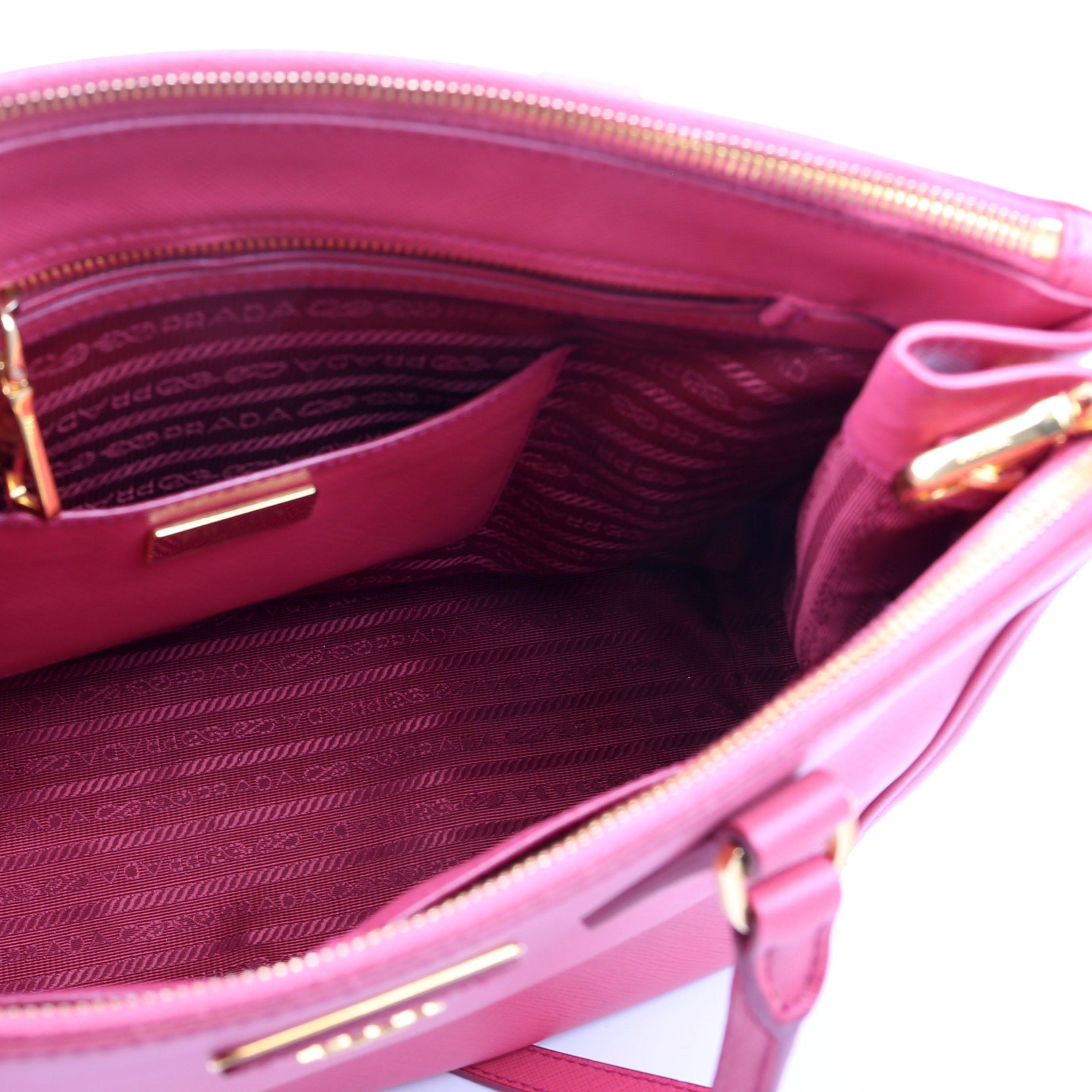 Saffiano Galleria Medium Pink