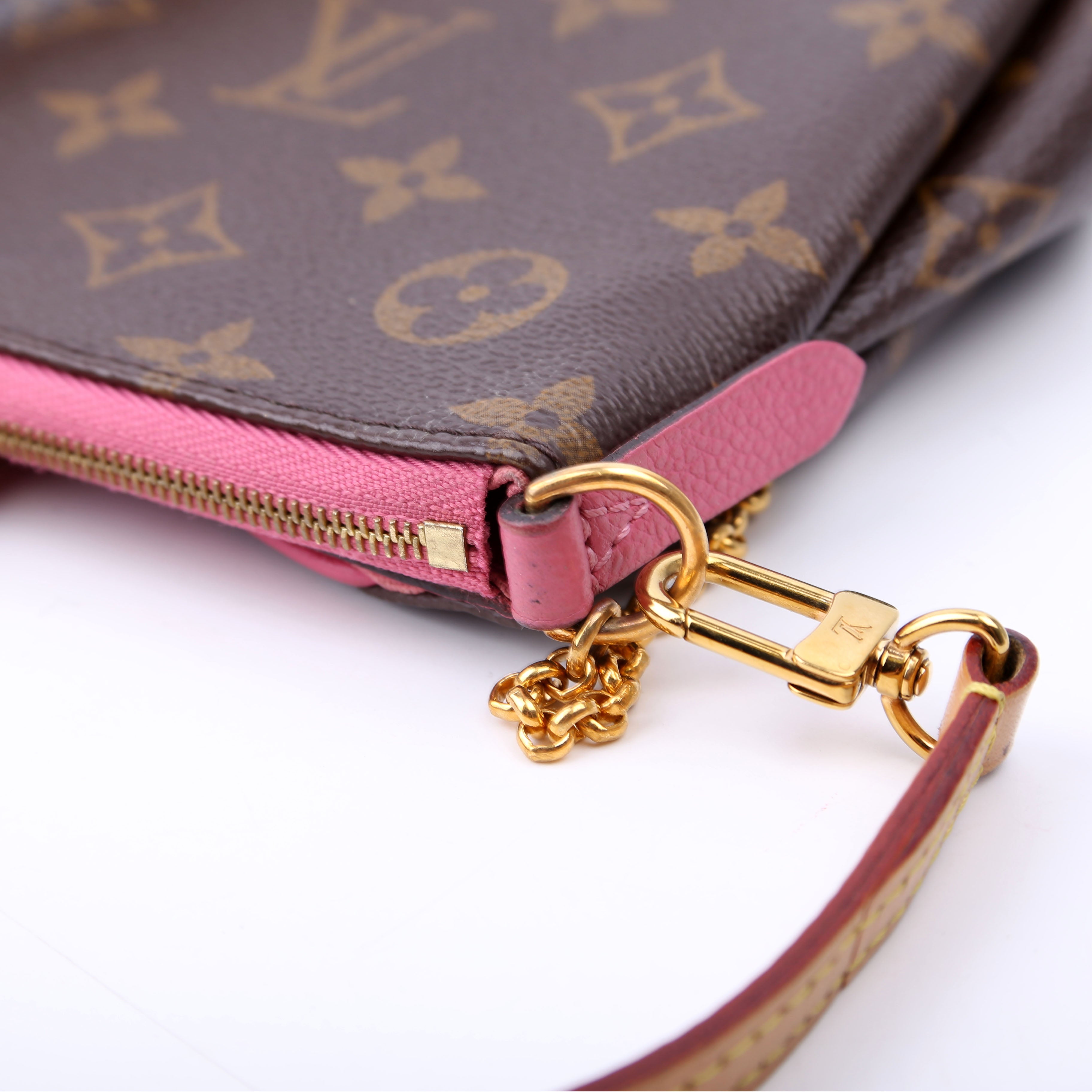 Pallas Clutch Monogram Pink