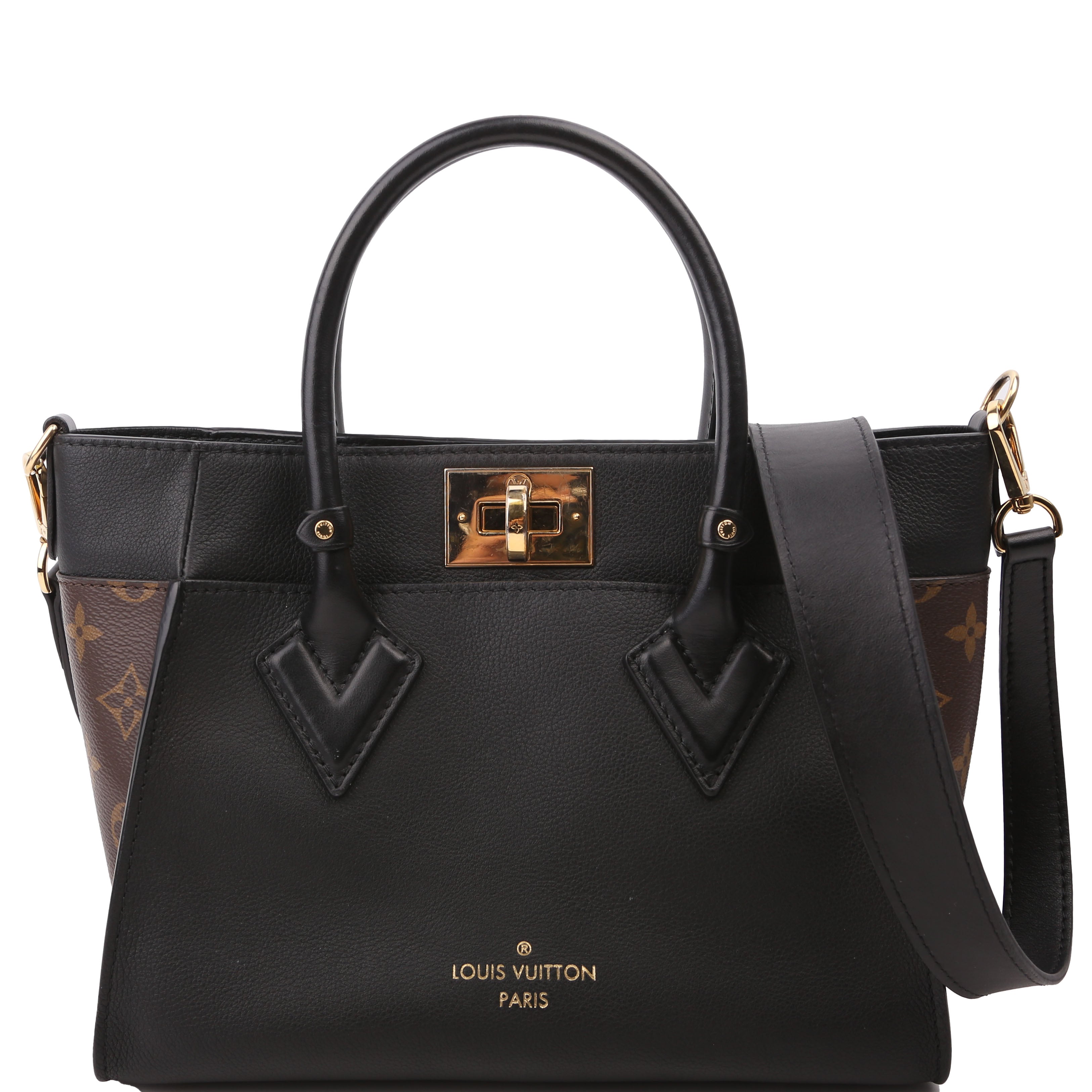Ony My Side PM Calfskin Monogram Black