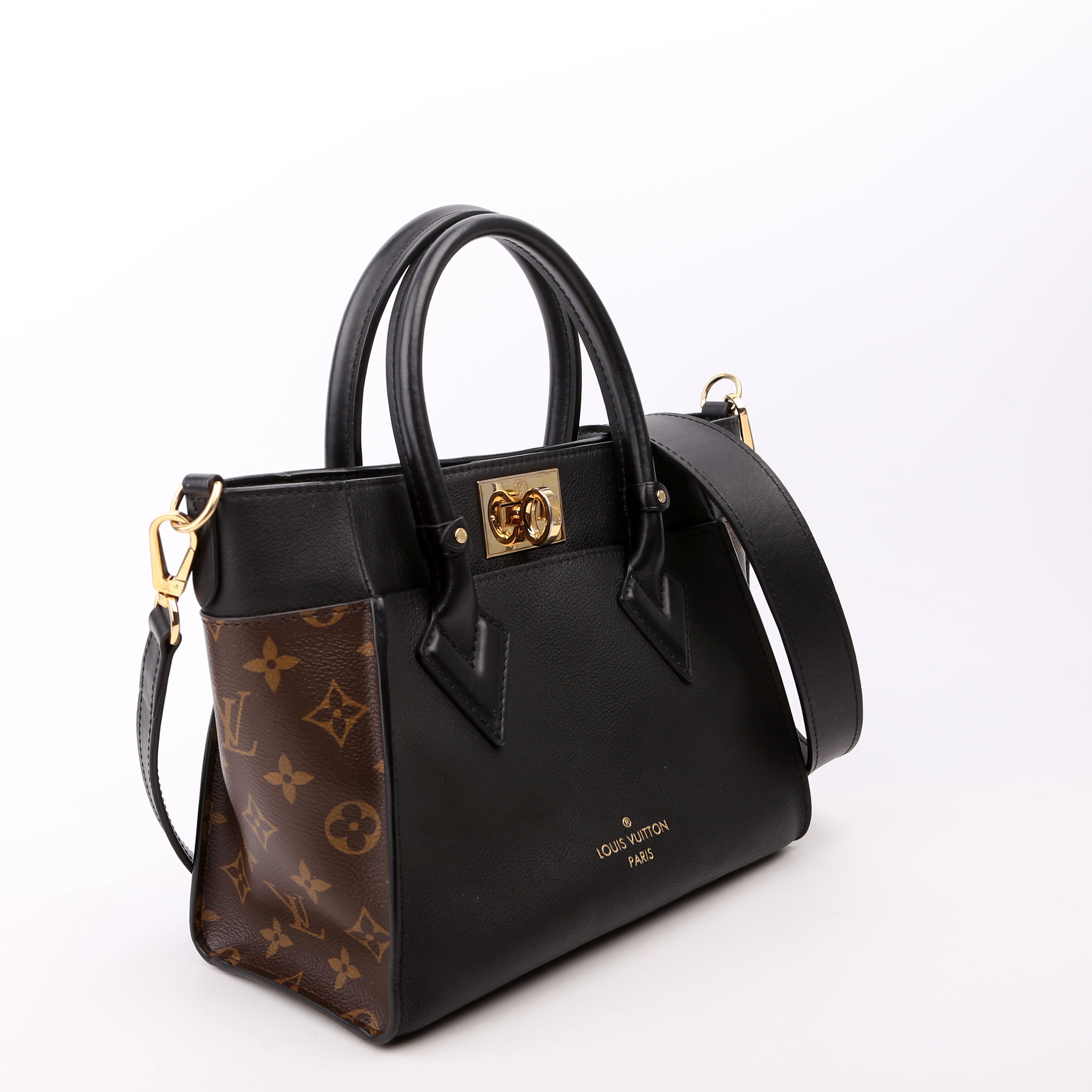 Ony My Side PM Calfskin Monogram Black