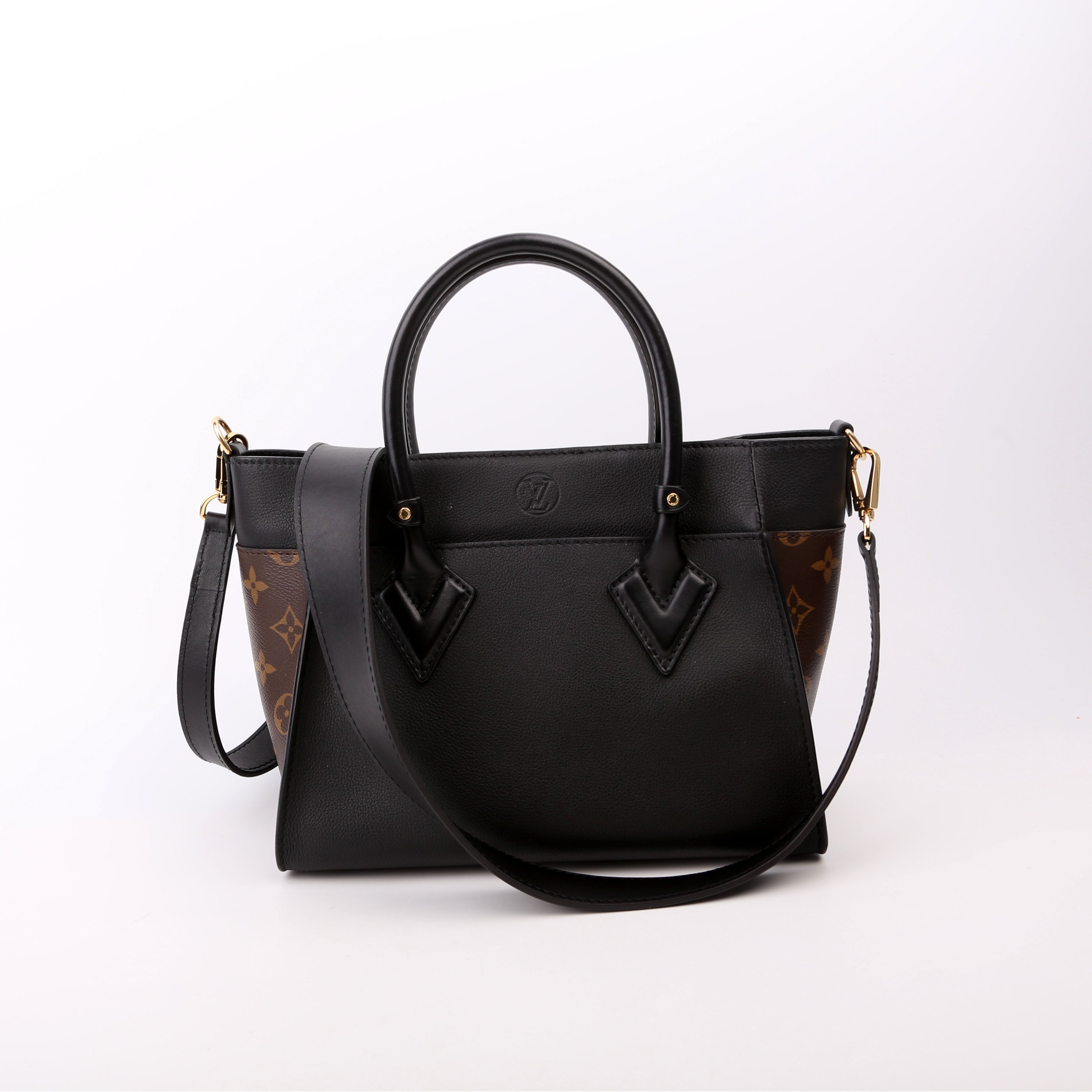 Ony My Side PM Calfskin Monogram Black