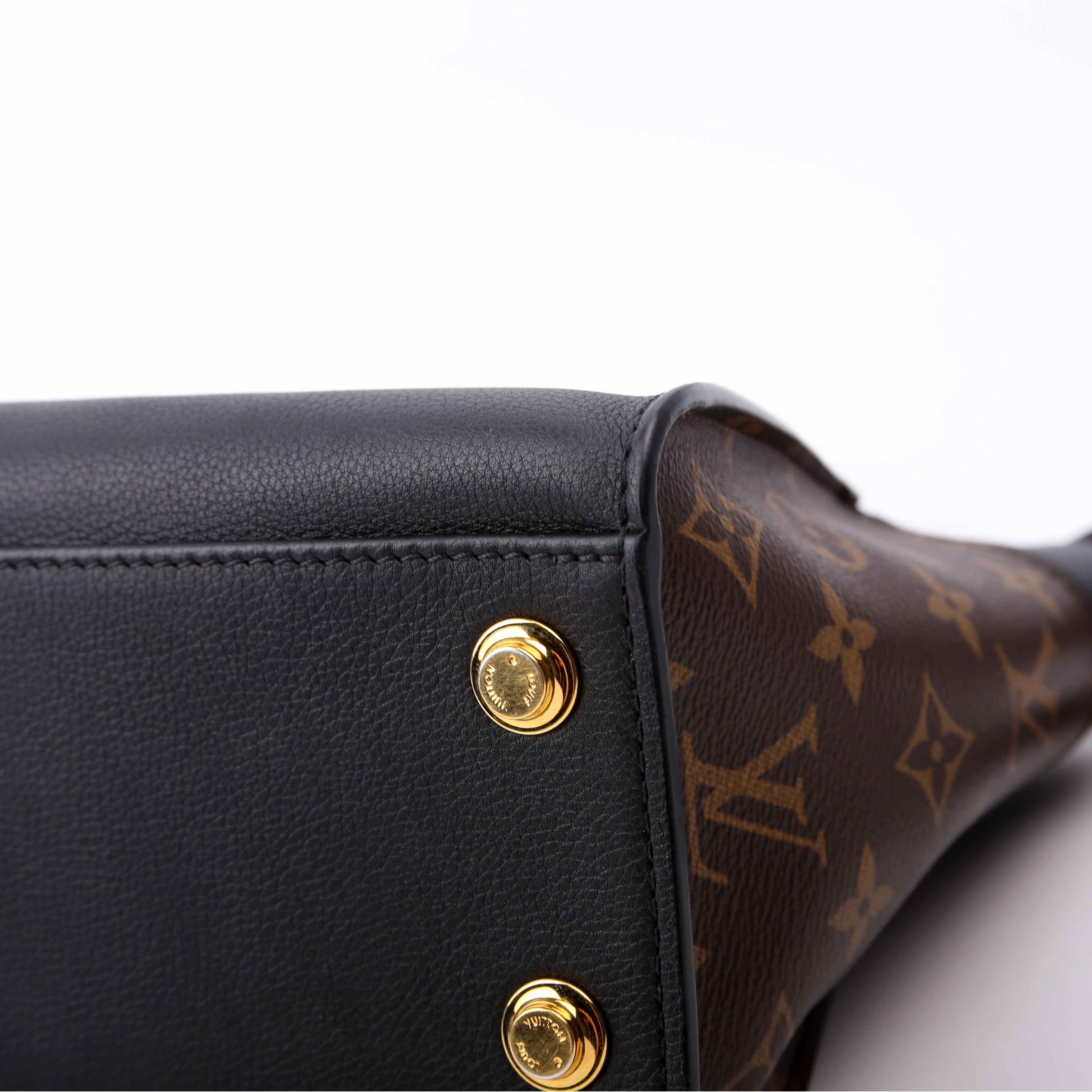Ony My Side PM Calfskin Monogram Black