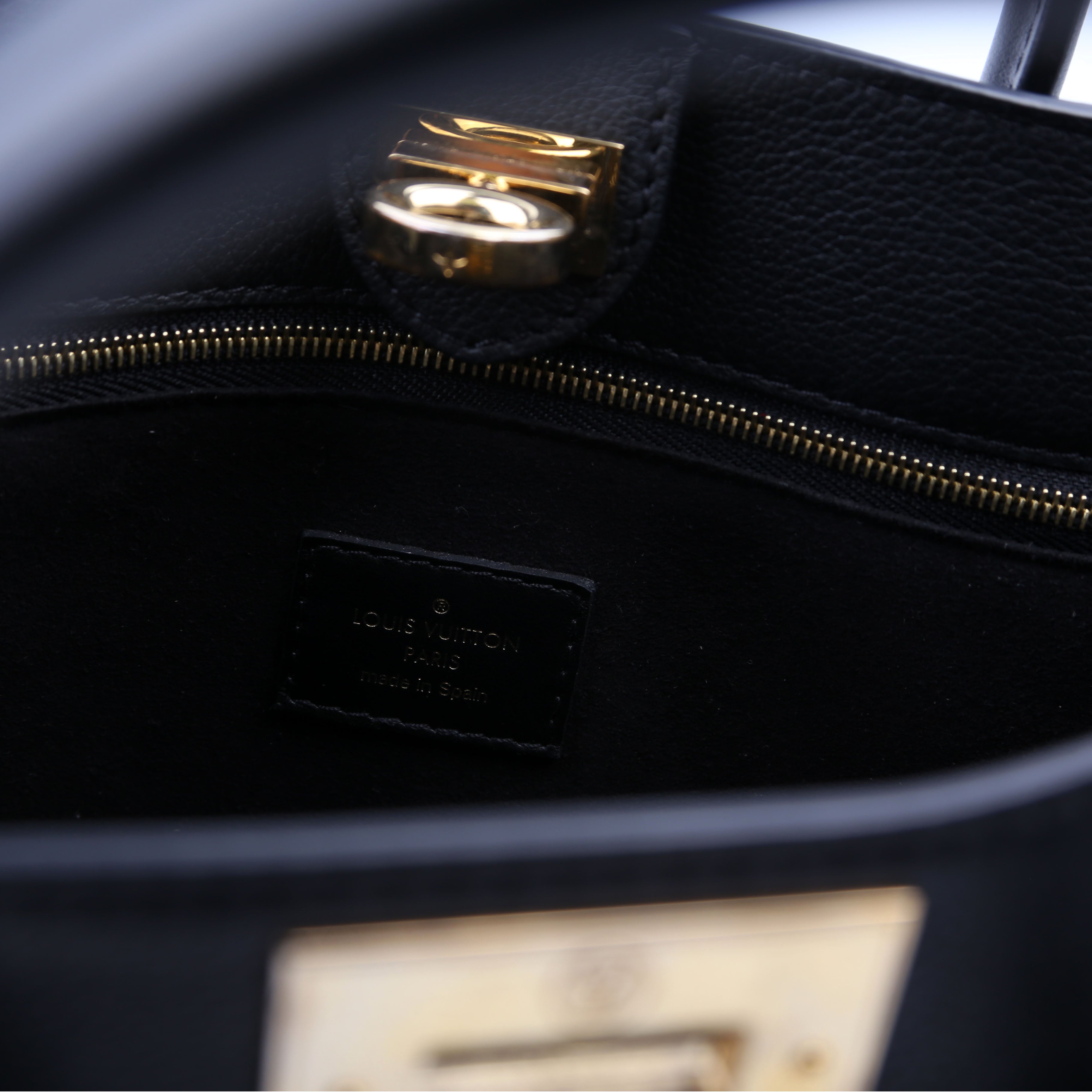 Ony My Side PM Calfskin Monogram Black