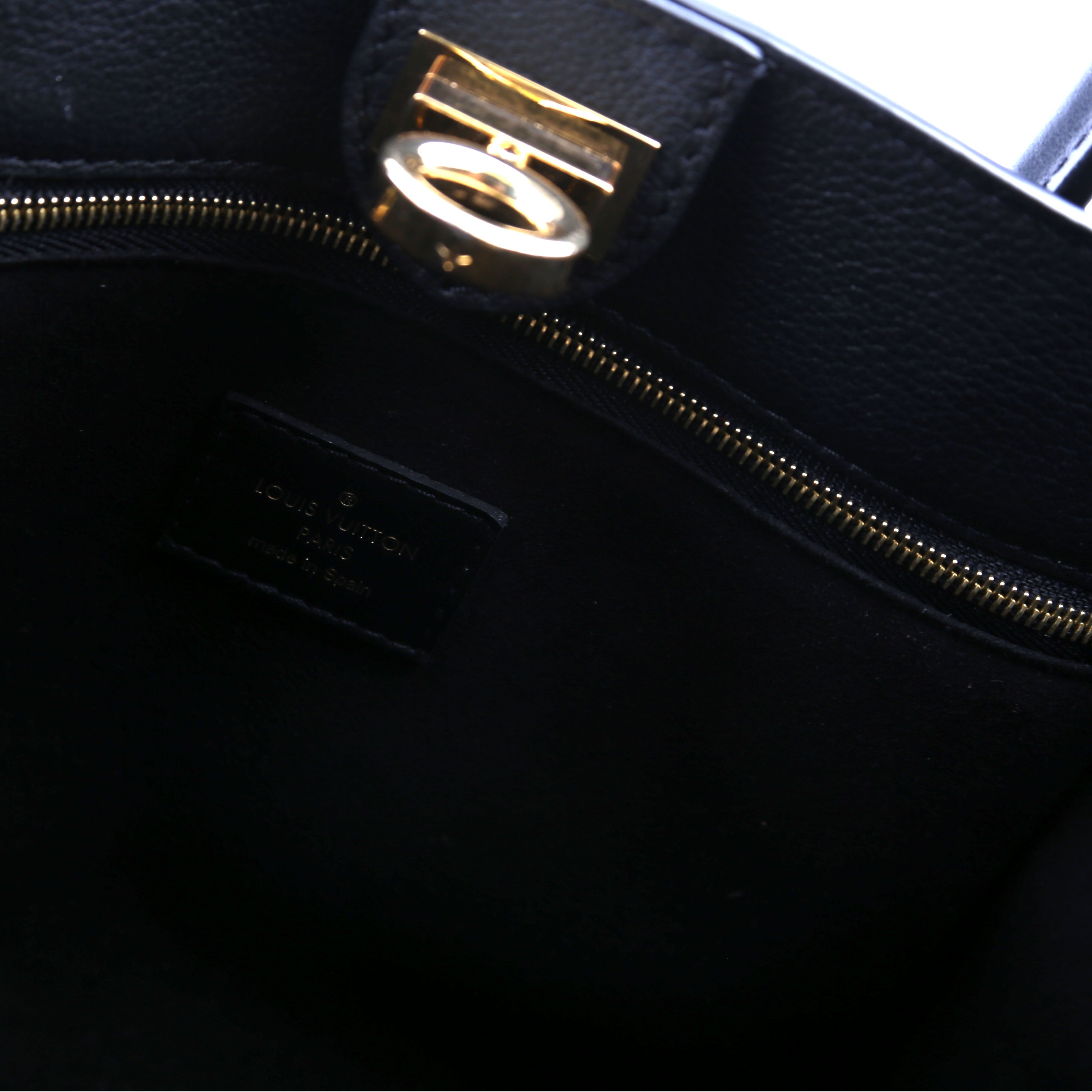 Ony My Side PM Calfskin Monogram Black