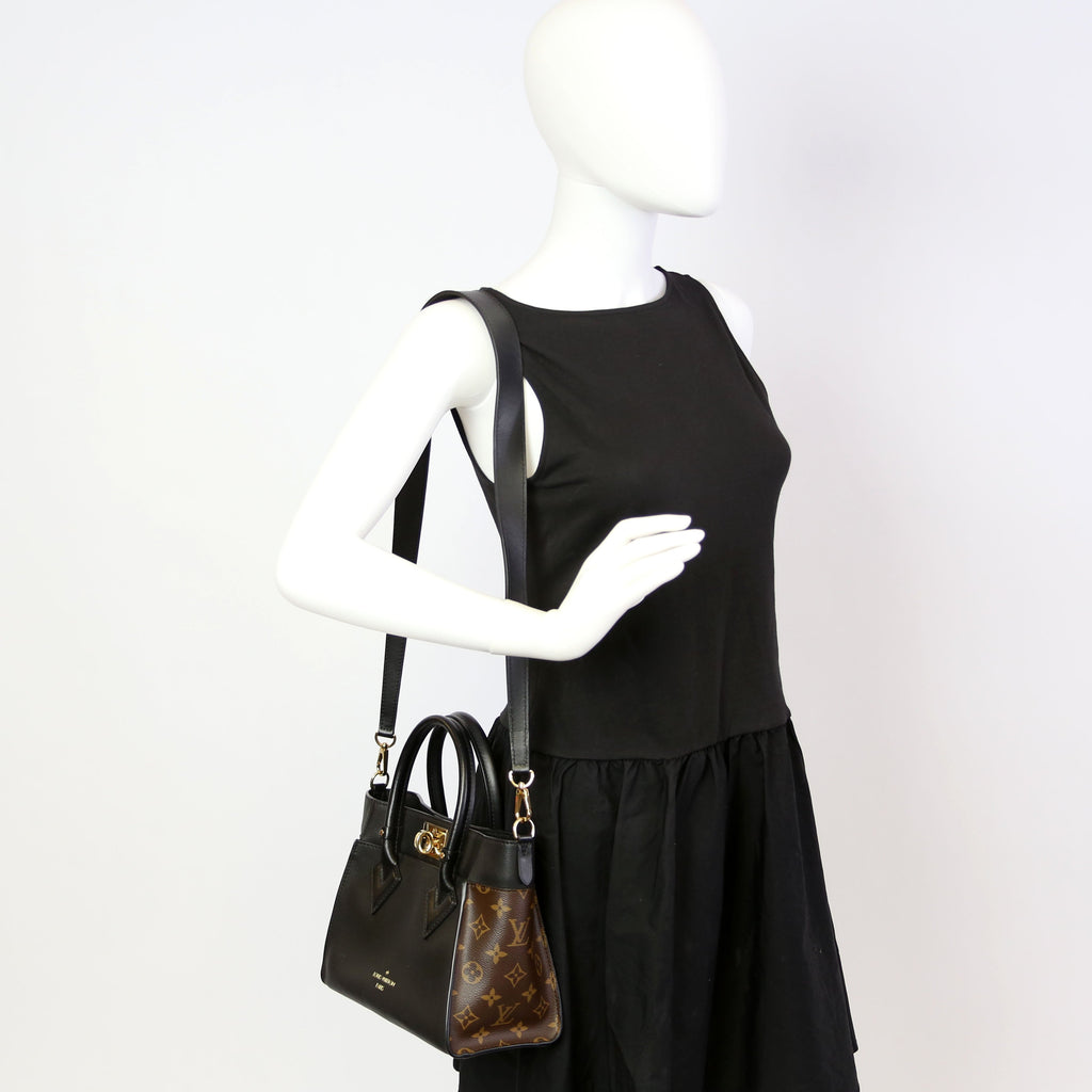 Ony My Side PM Calfskin Monogram Black