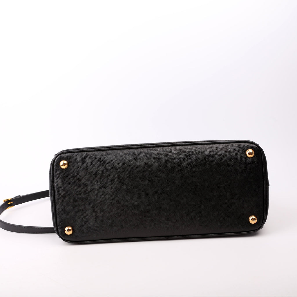 Saffiano Galleria Medium Black