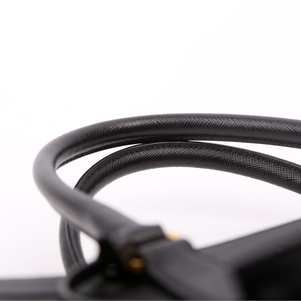 Saffiano Galleria Medium Black