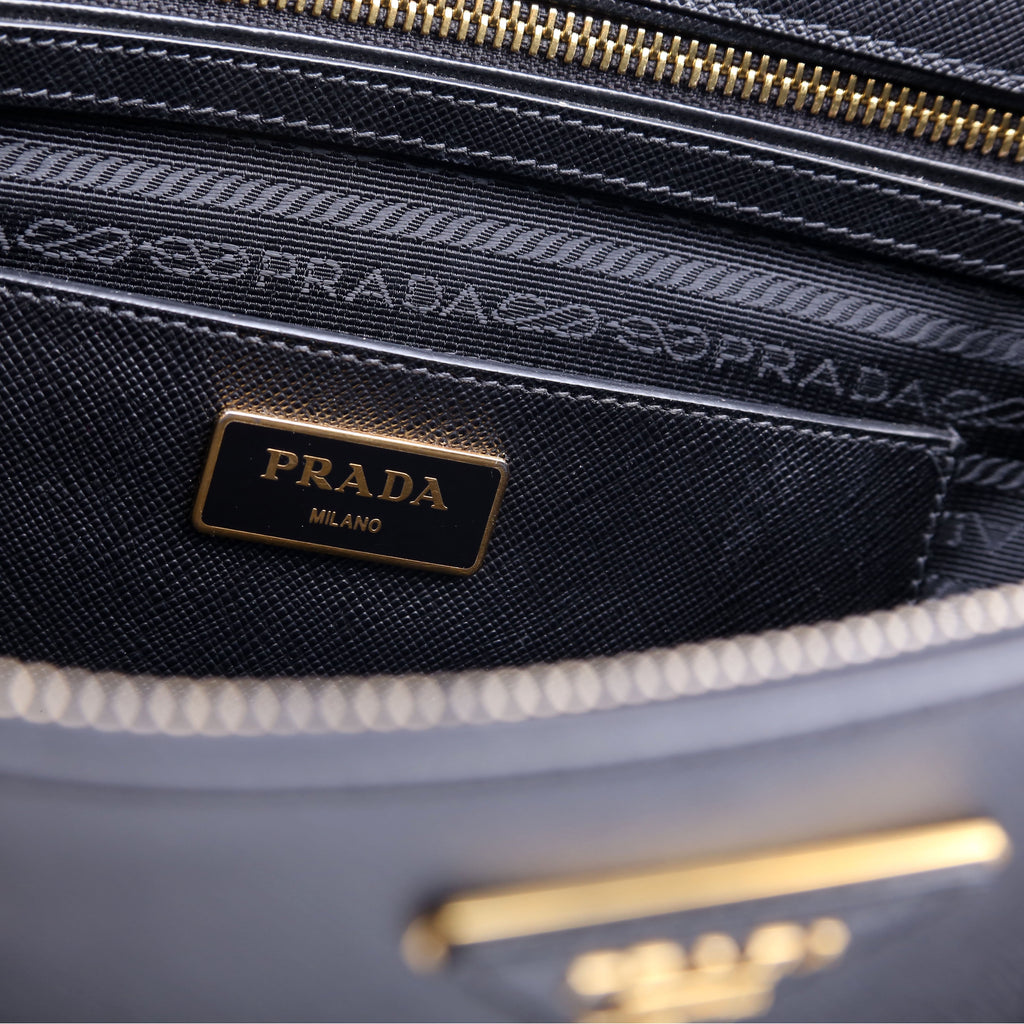 Saffiano Galleria Medium Black