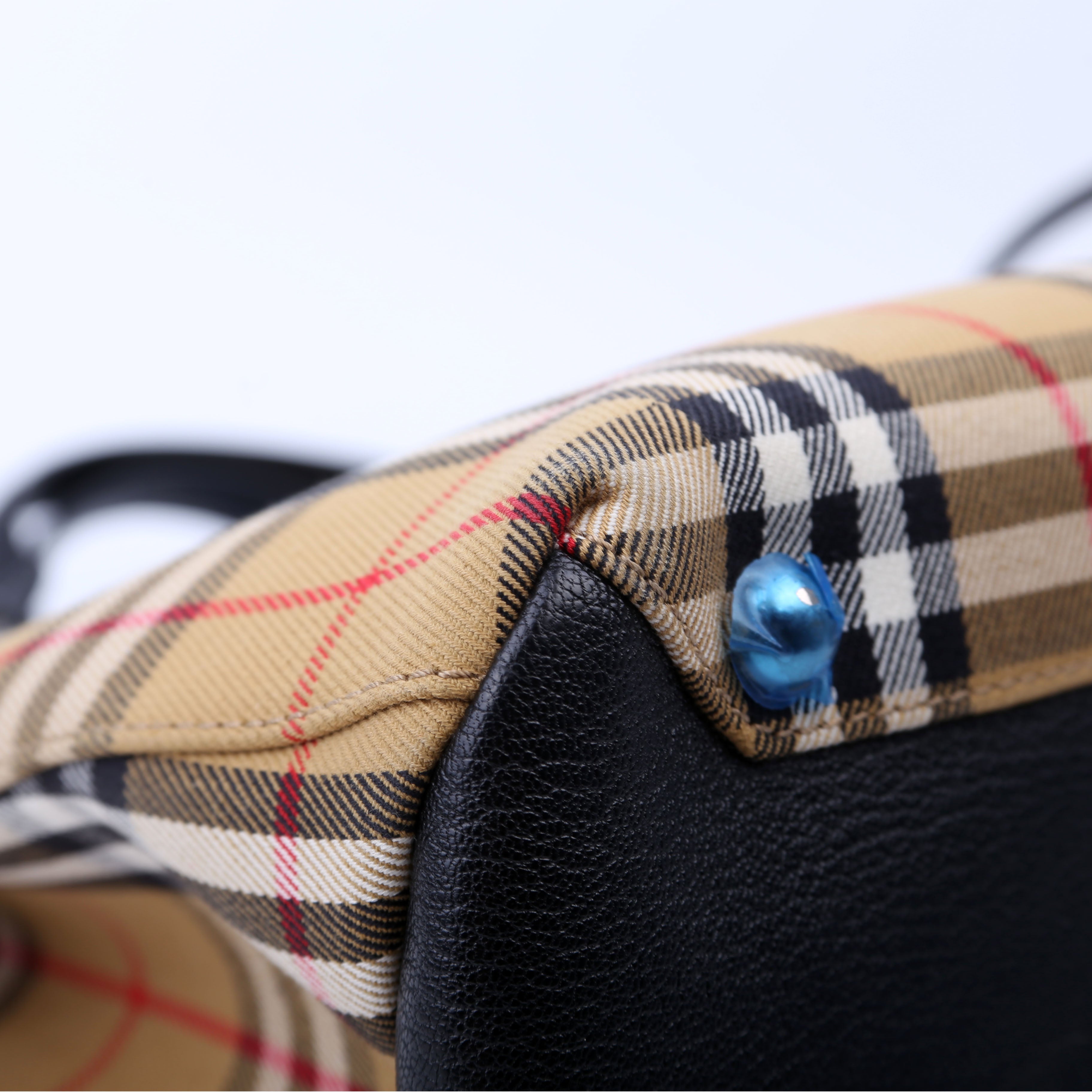 Banner Tote Small Vintage Check