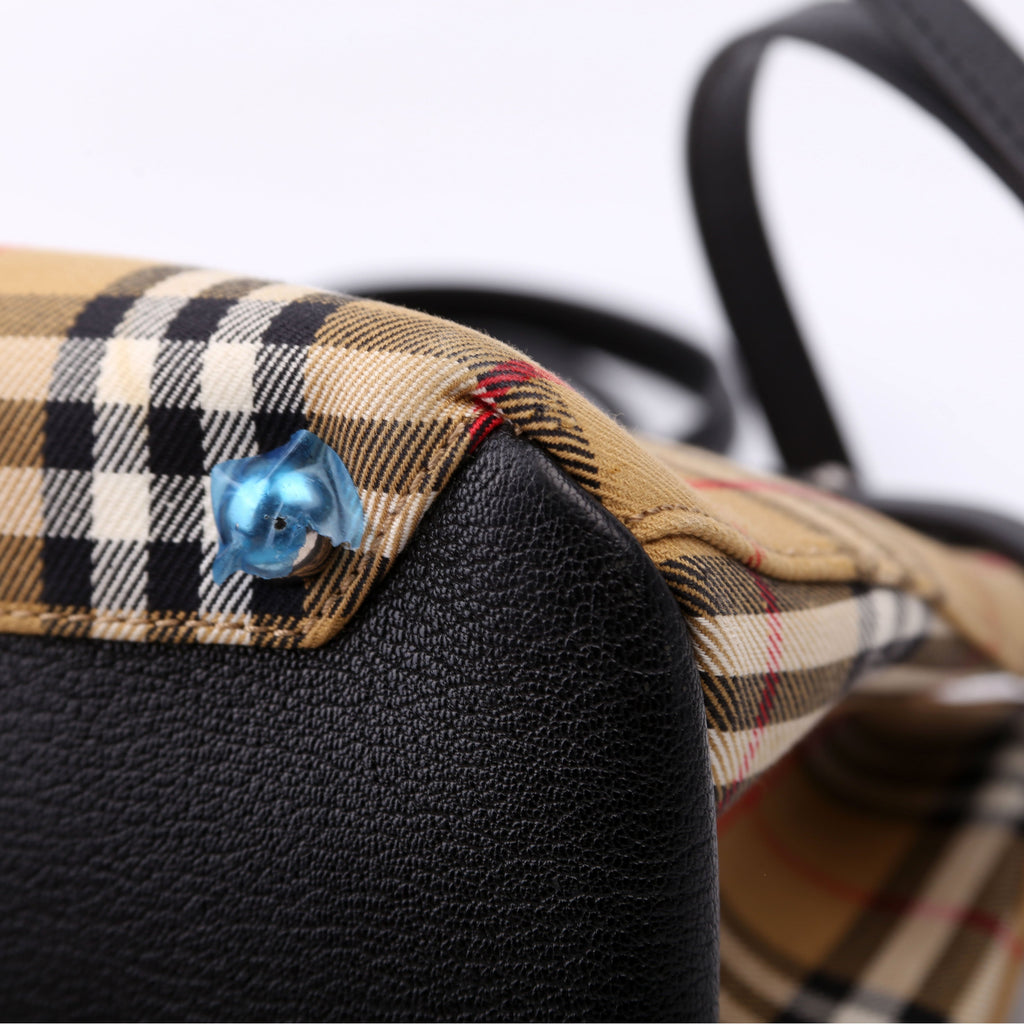 Banner Tote Small Vintage Check