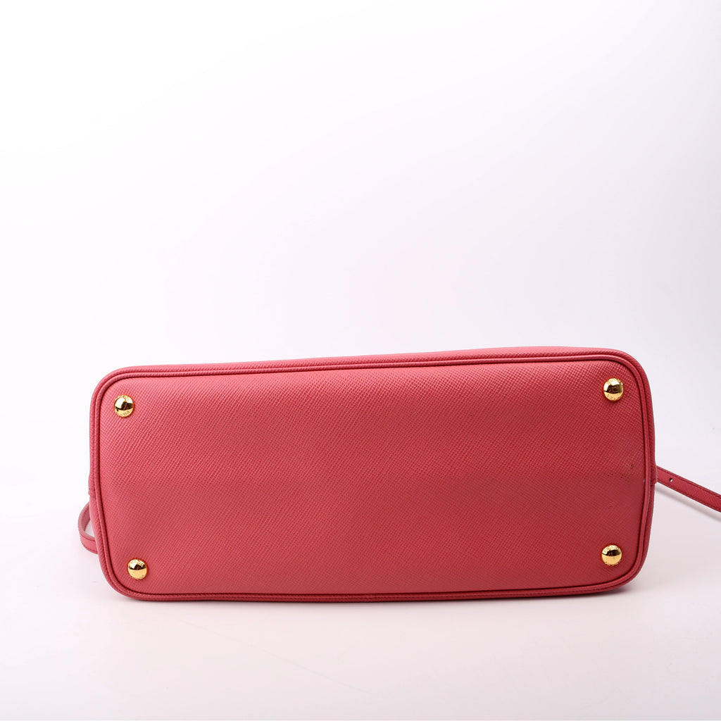 Saffiano Cuir Double Medium Pink
