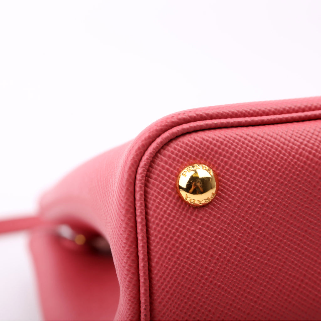 Saffiano Cuir Double Medium Pink