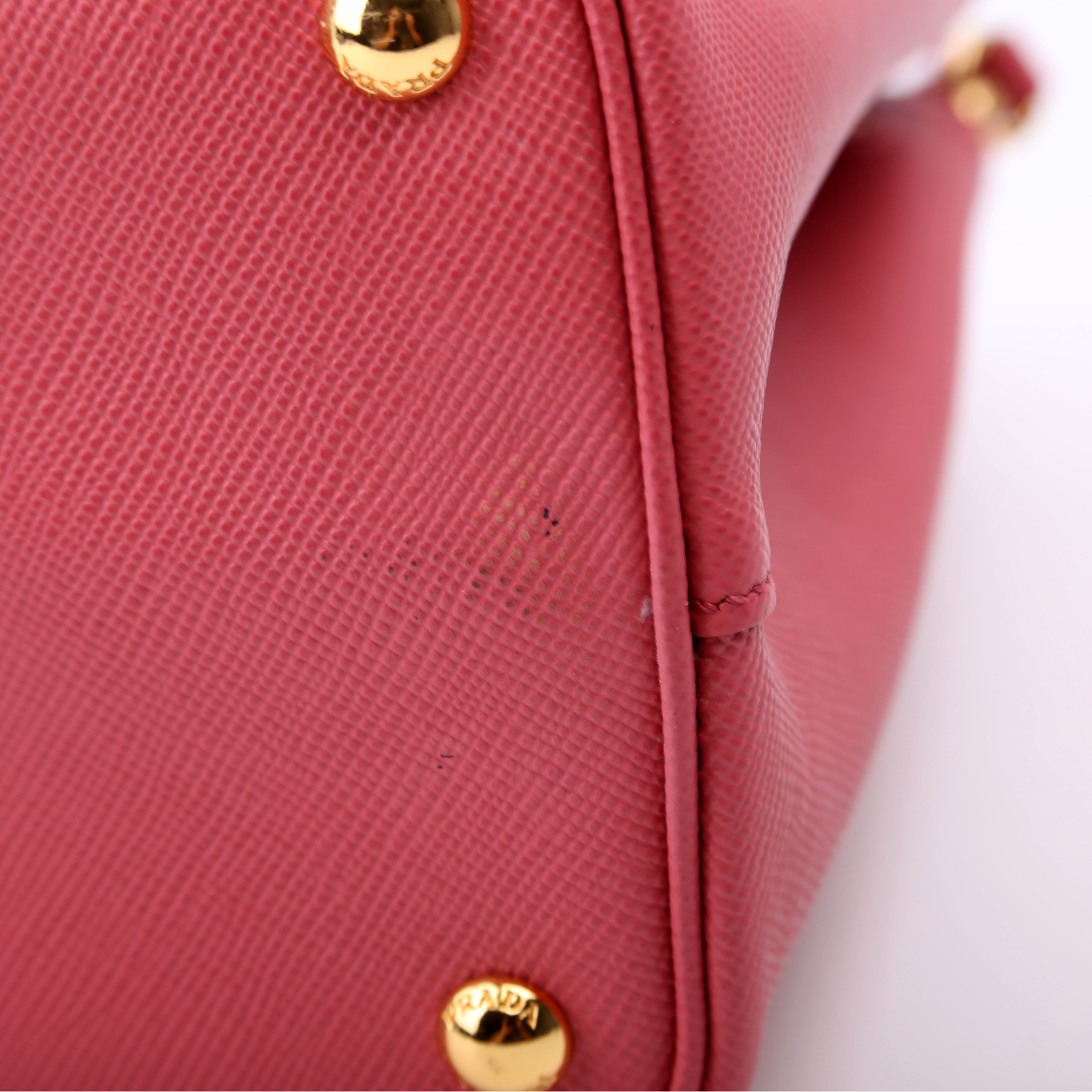Saffiano Cuir Double Medium Pink