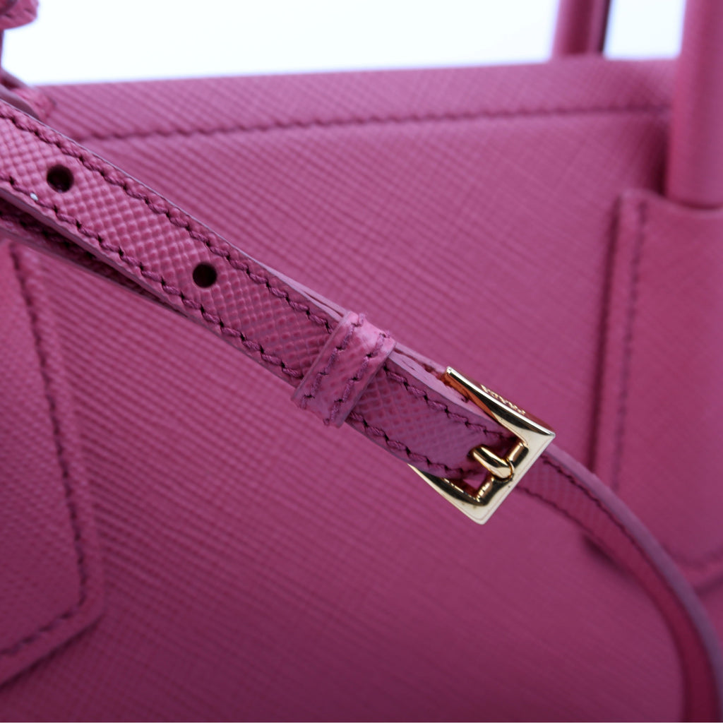 Saffiano Cuir Double Medium Pink