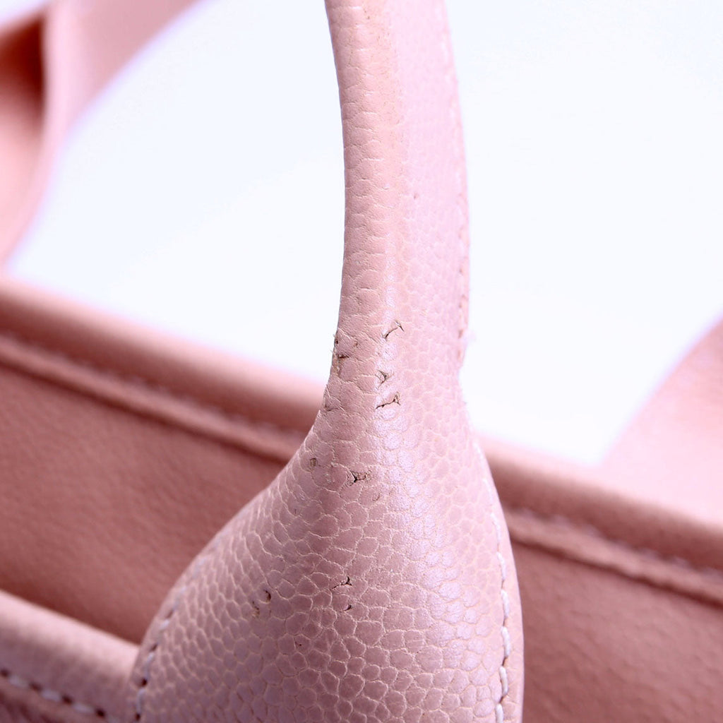 Deauville Bowling Bag Small Caviar Pink