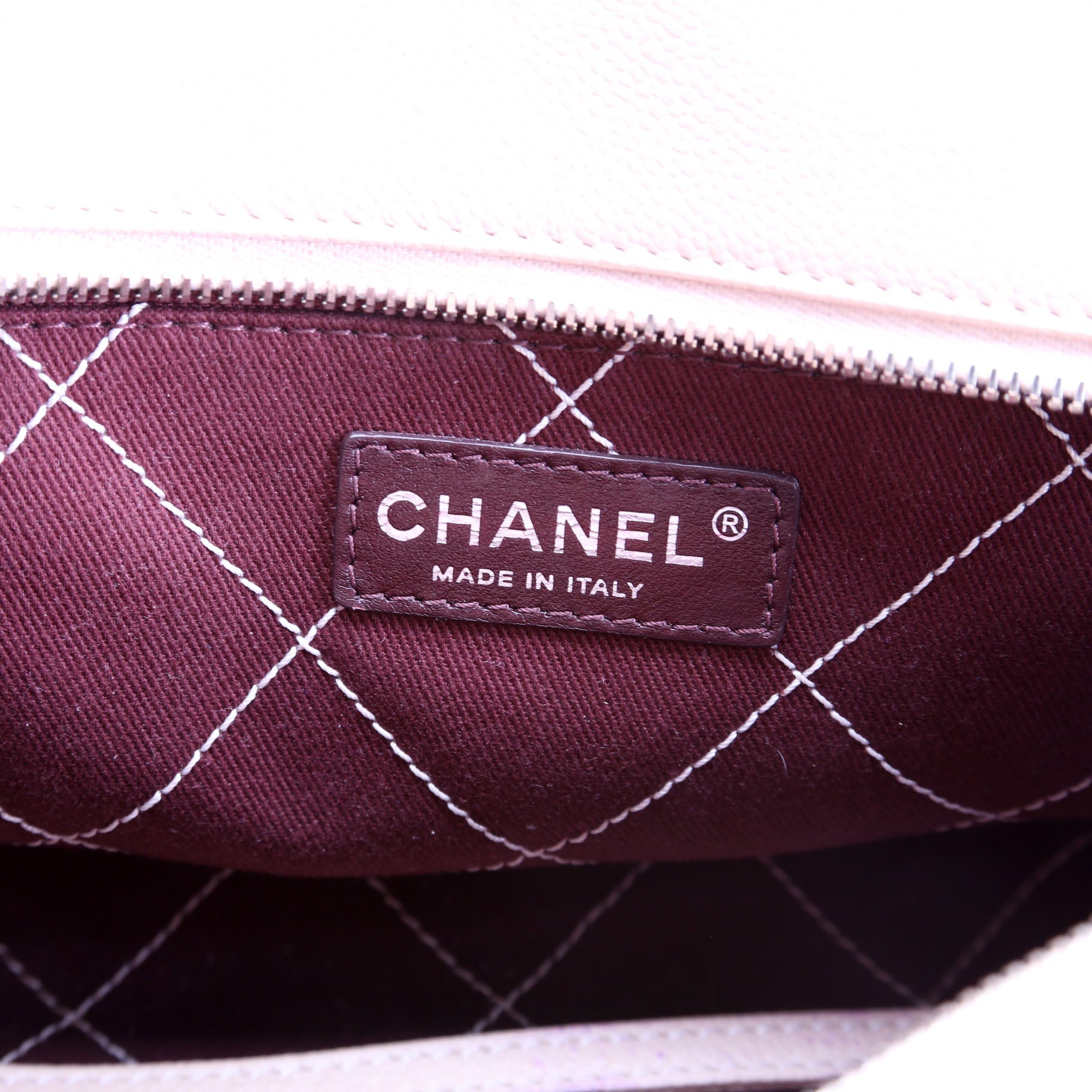Deauville Bowling Bag Small Caviar Pink