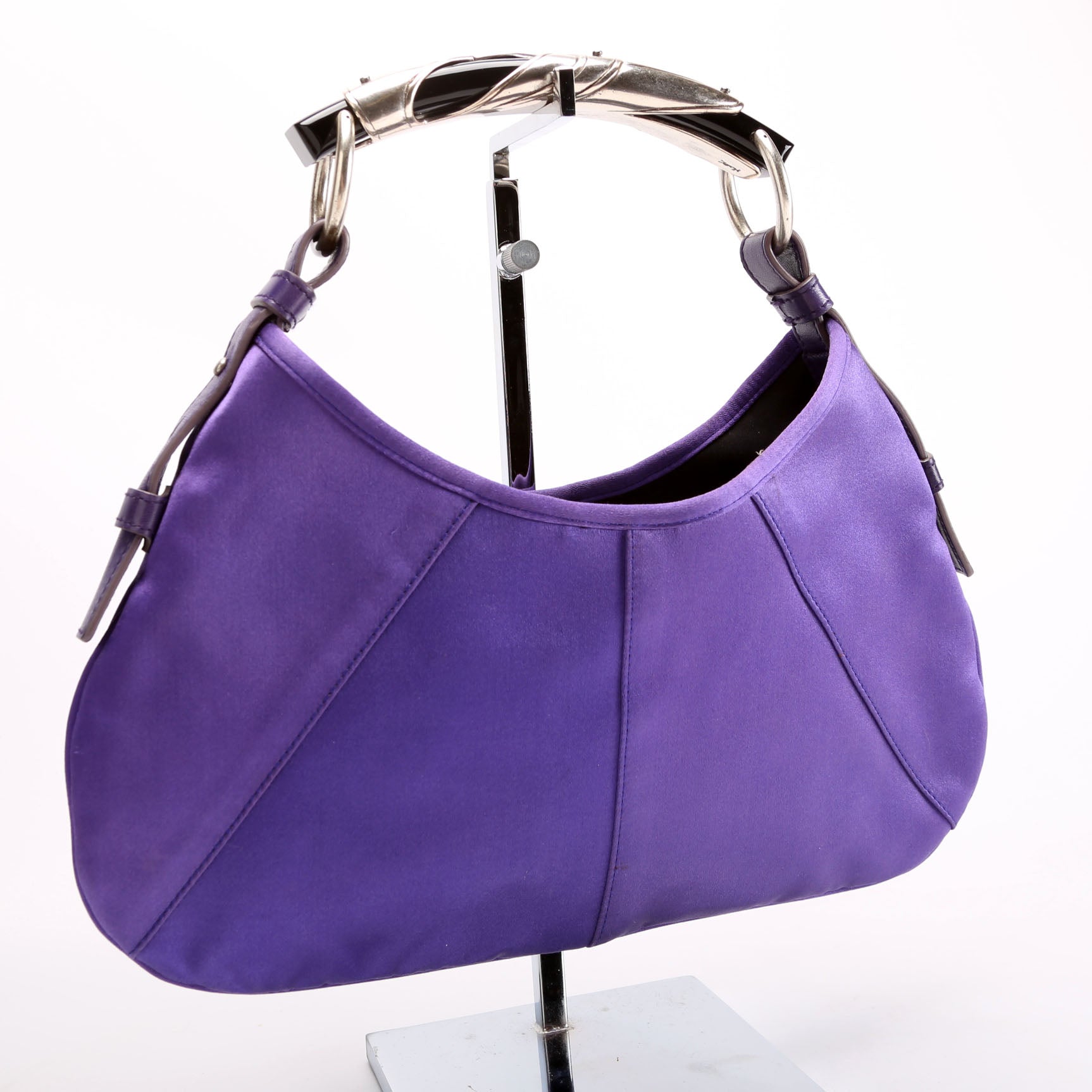 X Tom Ford Mombasa Satin Shoulder Vintage Purple