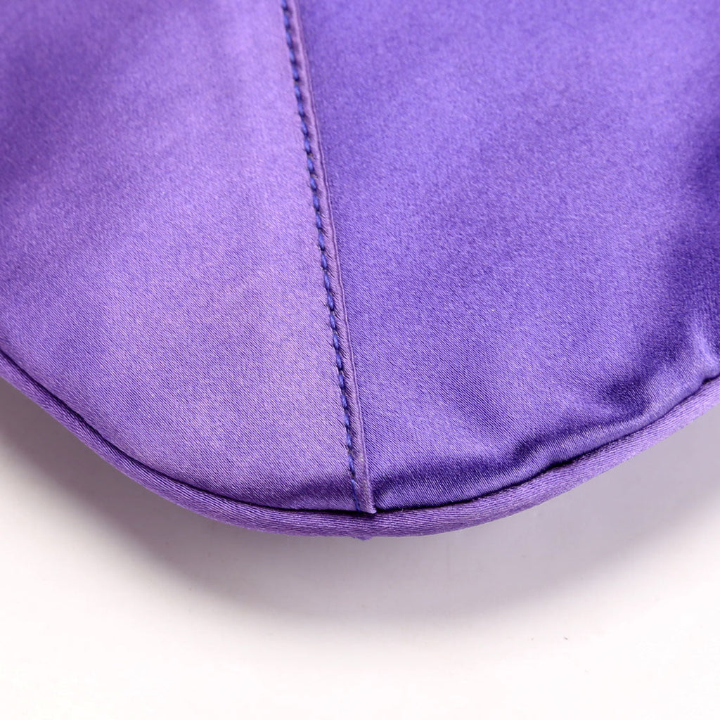 X Tom Ford Mombasa Satin Shoulder Vintage Purple